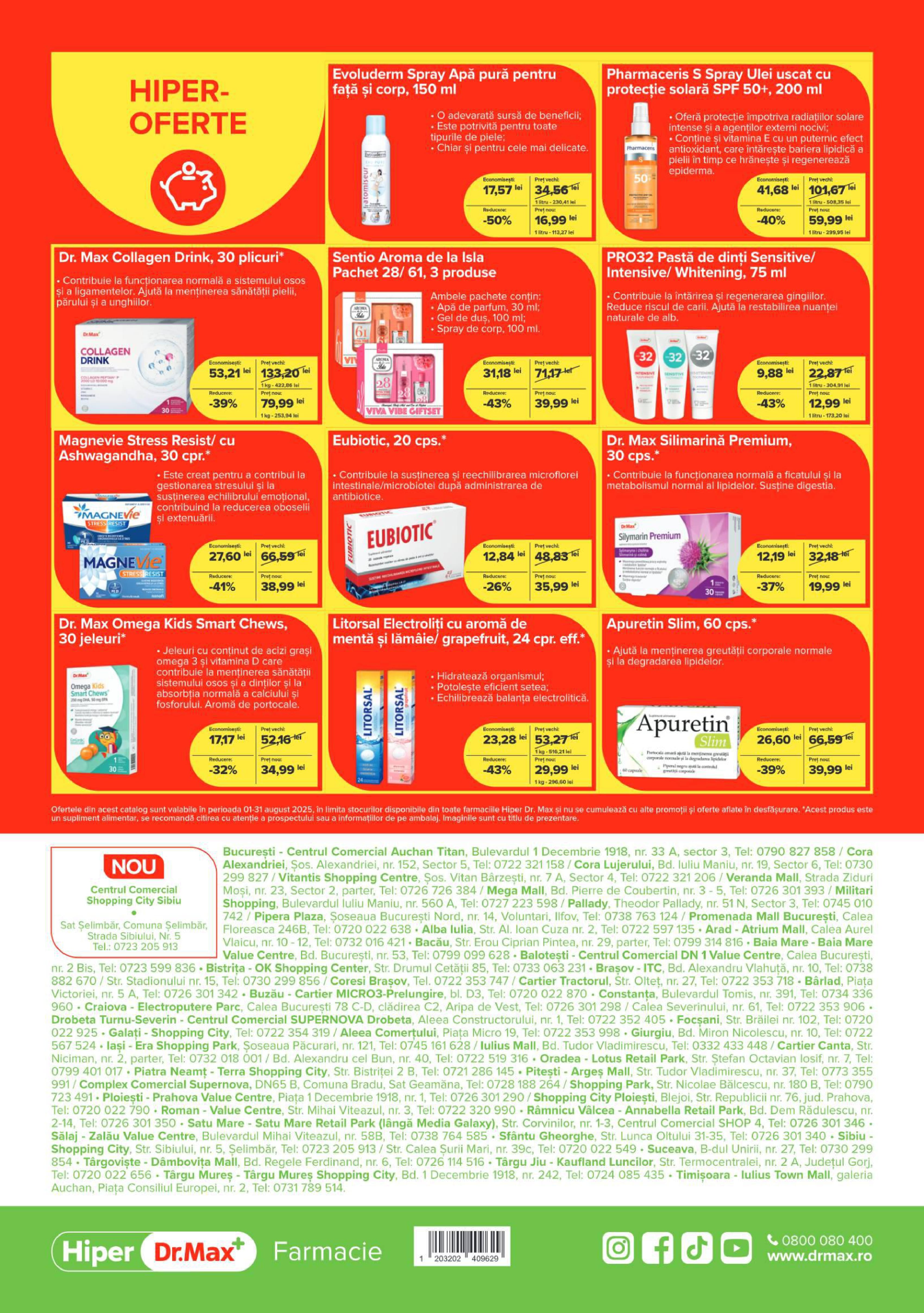 dr-max - Catalog Dr. Max - Hiper Farmacie valabil din 01.08. până pe 31.08. - page: 8