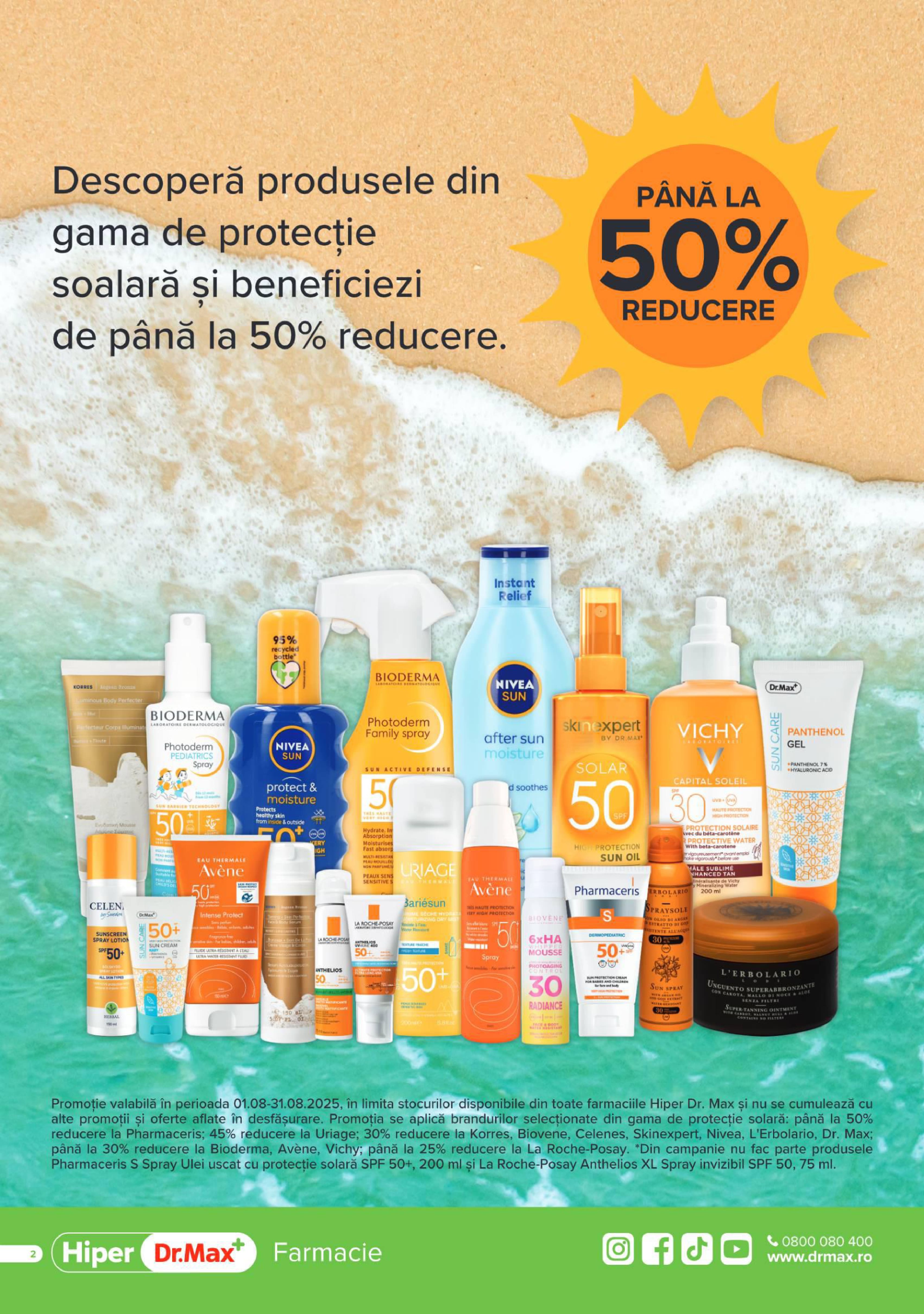 dr-max - Catalog Dr. Max - Hiper Farmacie valabil din 01.08. până pe 31.08. - page: 2