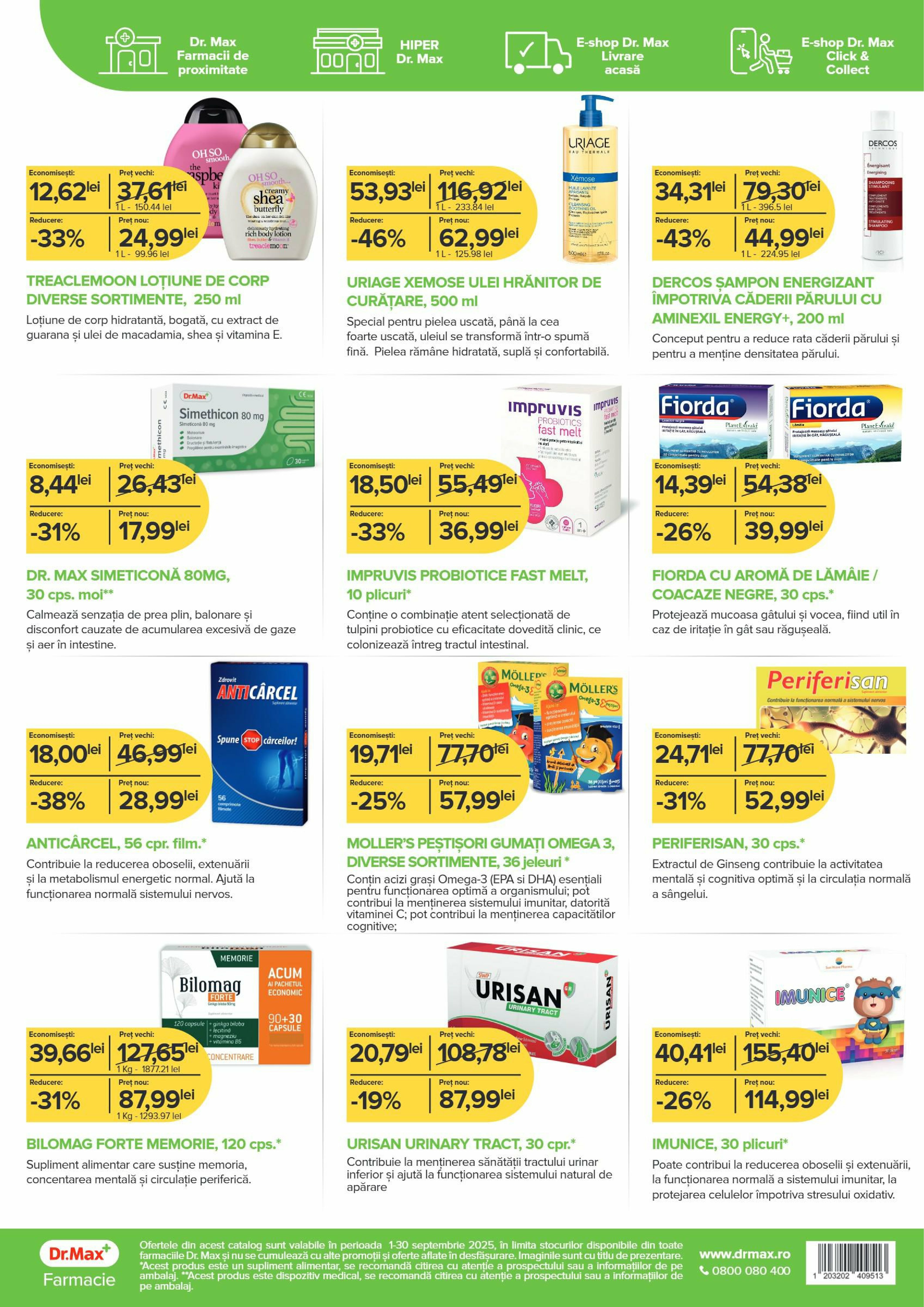 dr-max - Catalog Dr. Max - Farmacie 2 online – oferte valabile din 01.09. - page: 2