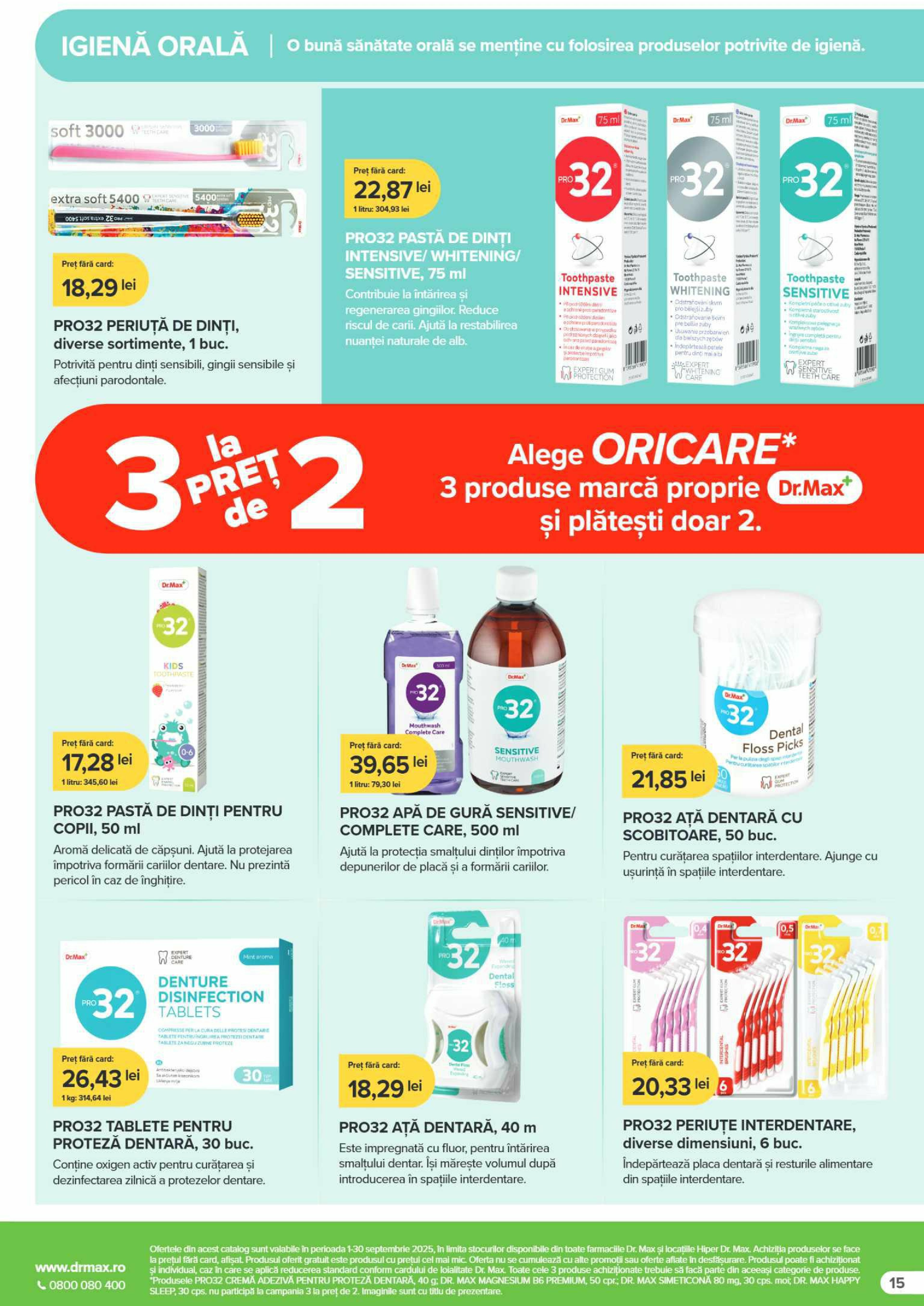 dr-max - Catalog Dr. Max - Farmacie online – oferte valabile din 01.09. - page: 15