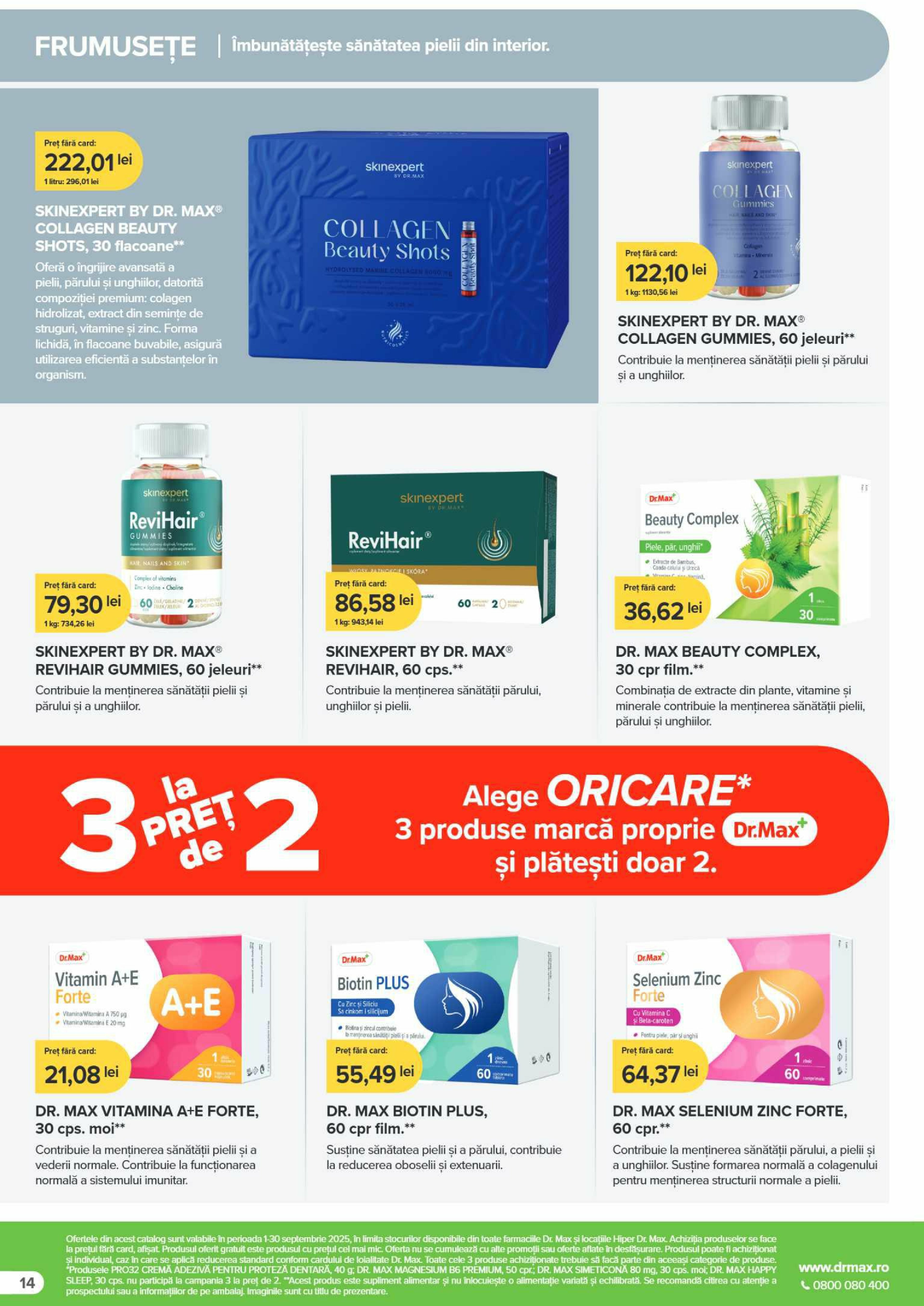 dr-max - Catalog Dr. Max - Farmacie online – oferte valabile din 01.09. - page: 14