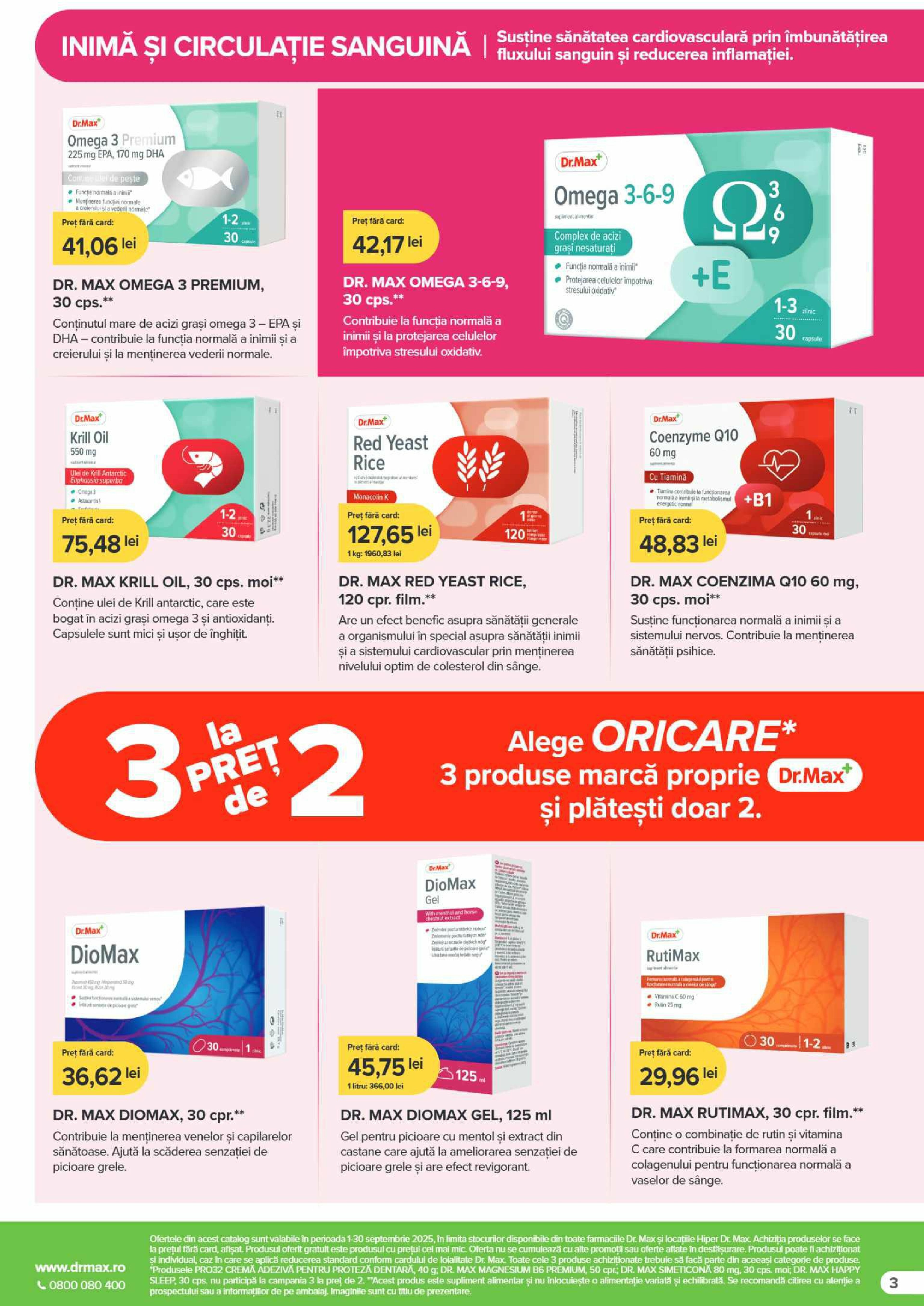 dr-max - Catalog Dr. Max - Farmacie online – oferte valabile din 01.09. - page: 3