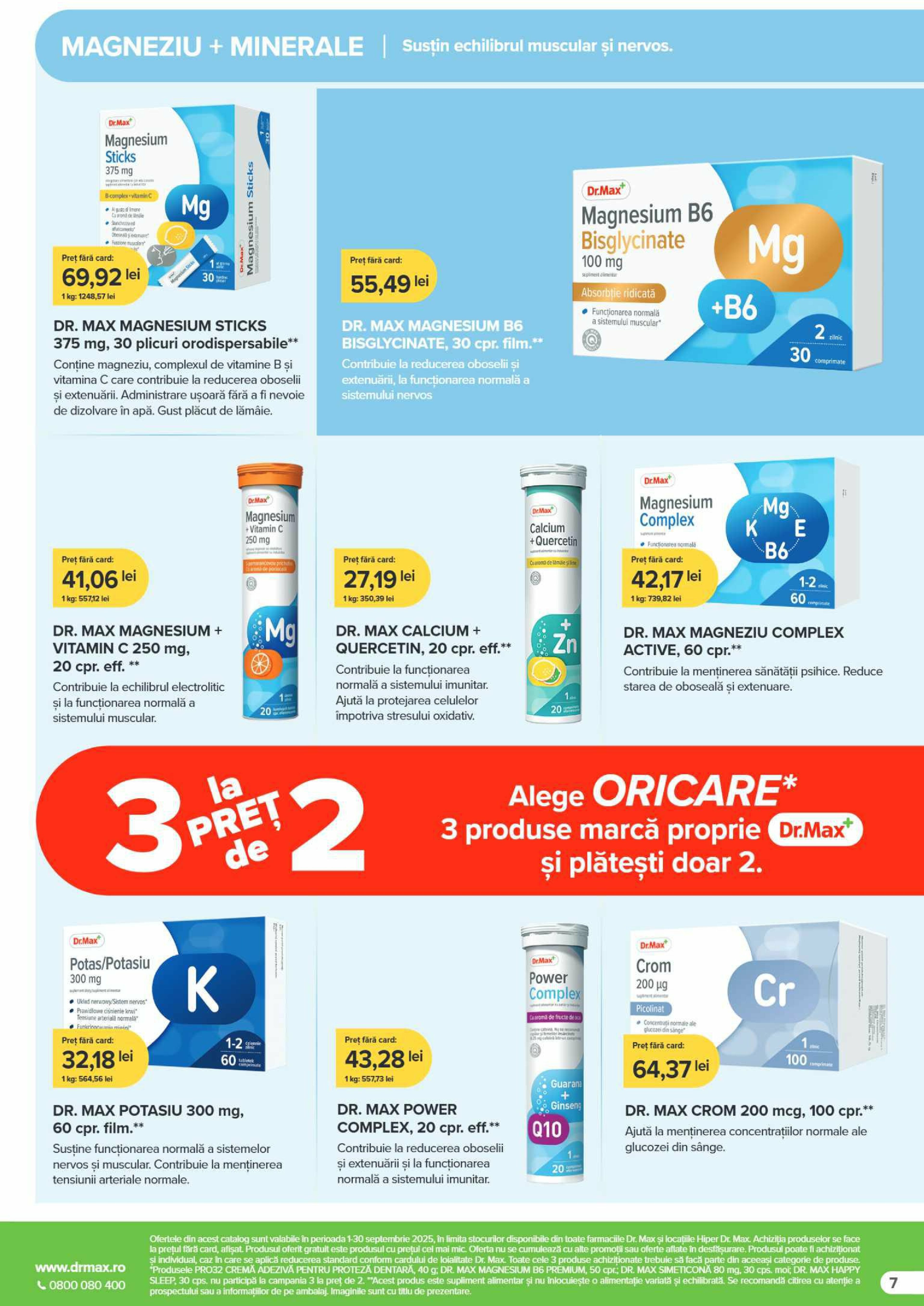 dr-max - Catalog Dr. Max - Farmacie online – oferte valabile din 01.09. - page: 7