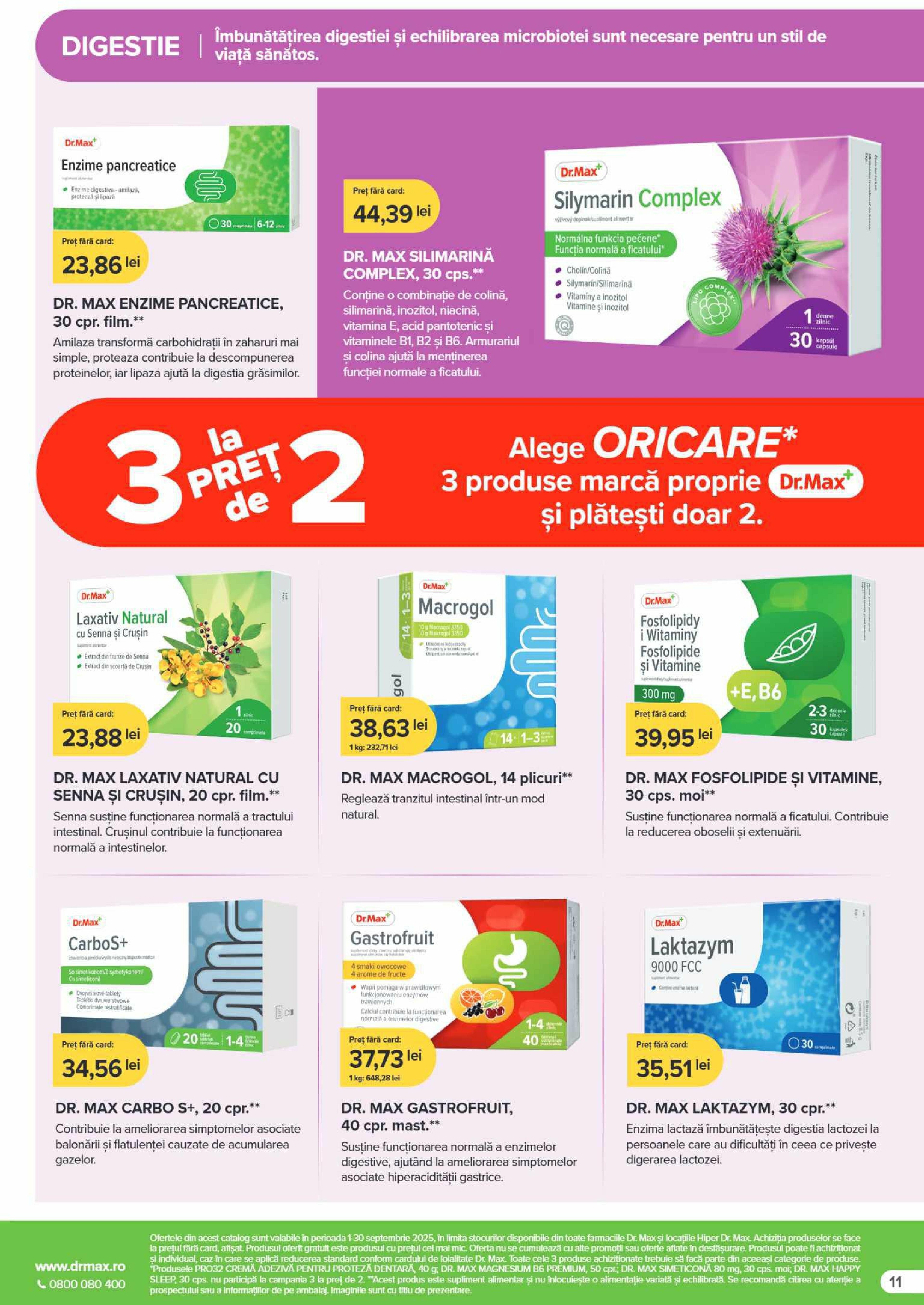 dr-max - Catalog Dr. Max - Farmacie online – oferte valabile din 01.09. - page: 11
