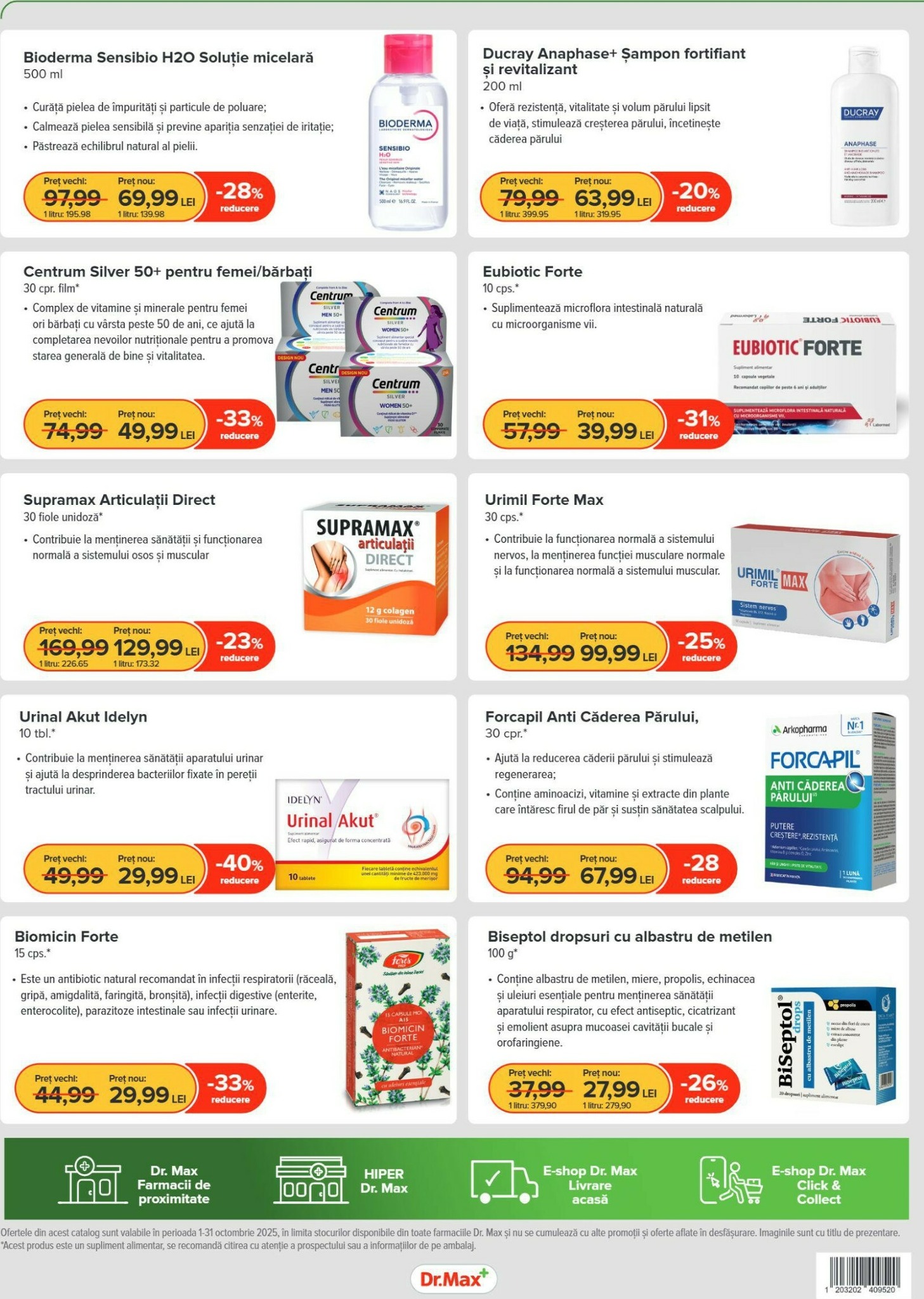 dr-max - Catalog Dr. Max - Farmacie online – oferte valabile din 01.10. - page: 8