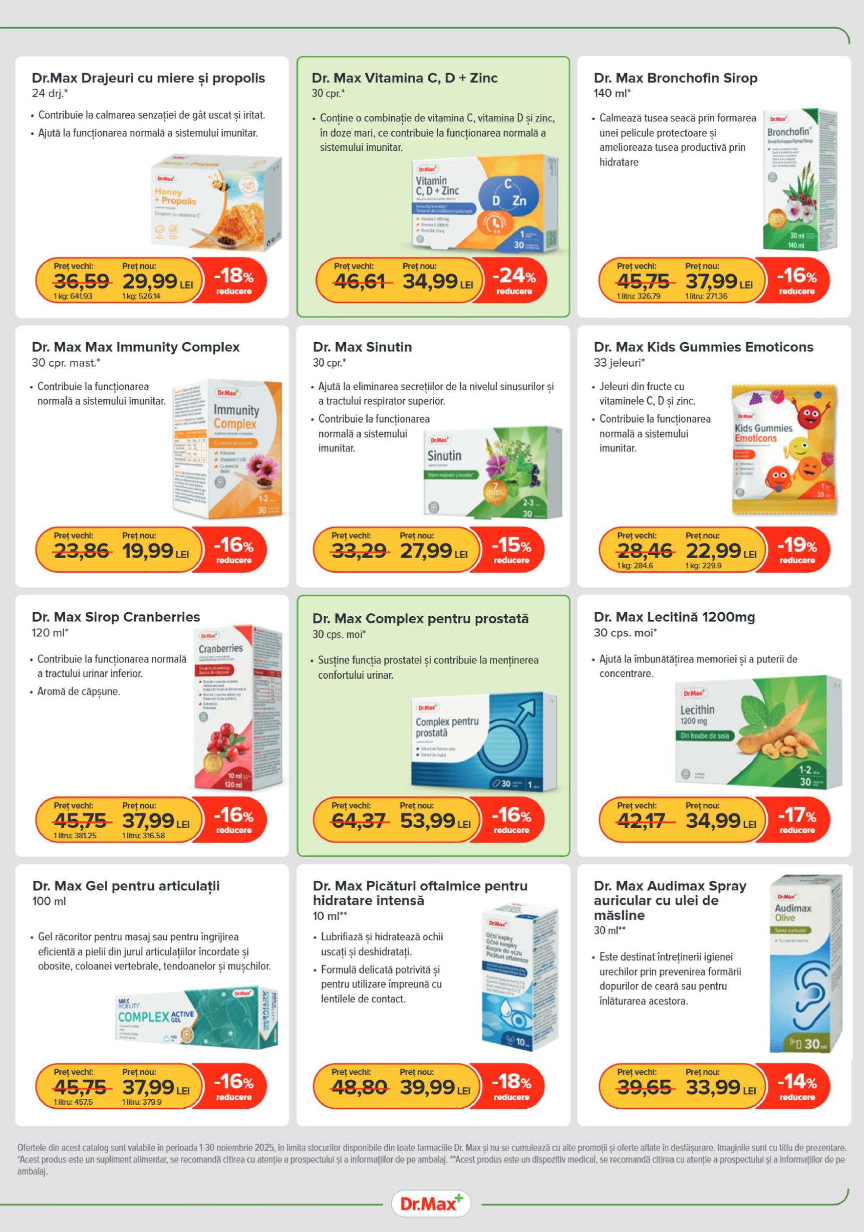 dr-max - Catalog Dr. Max - Farmacie online – oferte valabile din 01.11. - page: 3