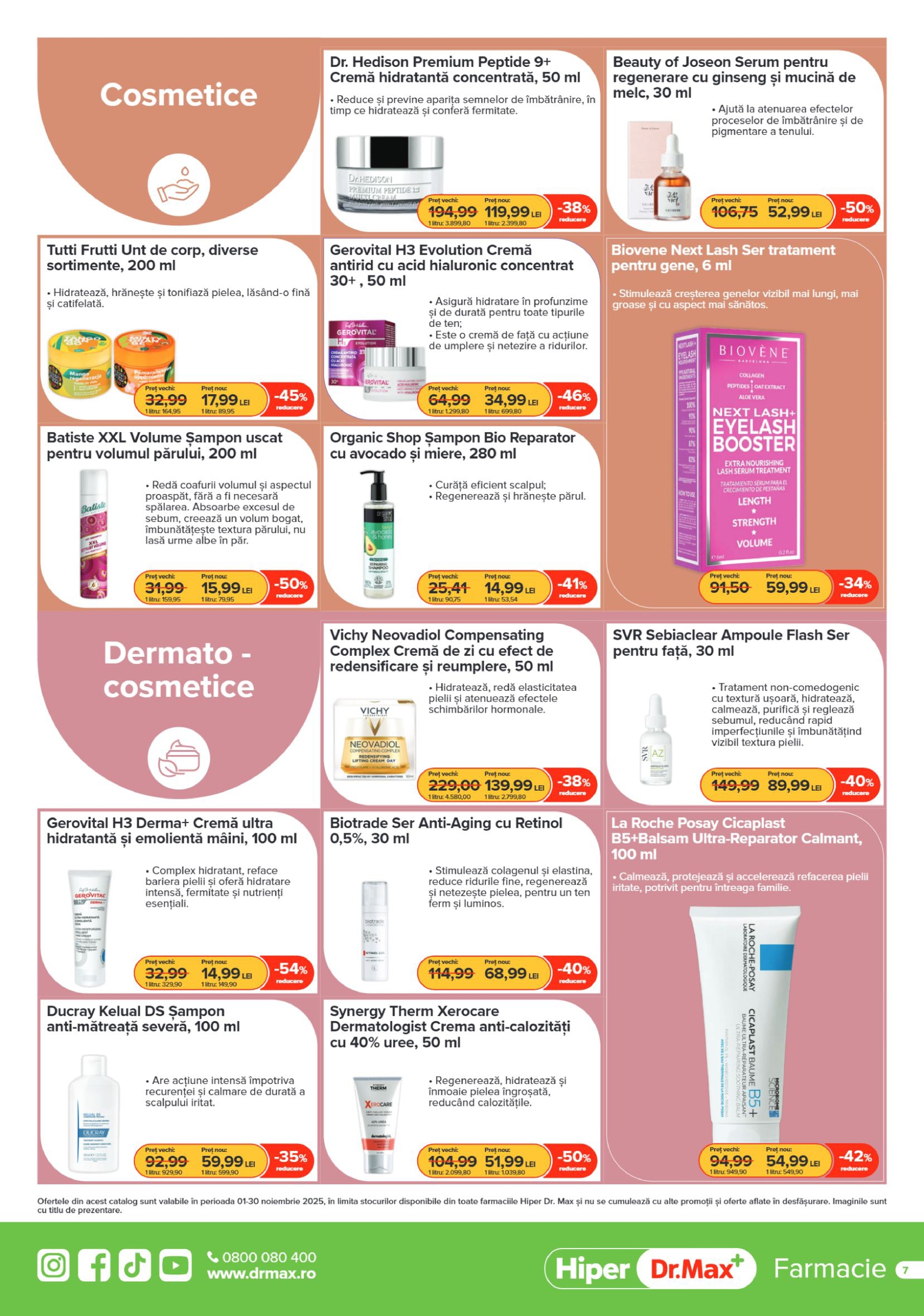 dr-max - Catalog Dr. Max - Hiper Farmacie online – oferte valabile din 01.11. - page: 7