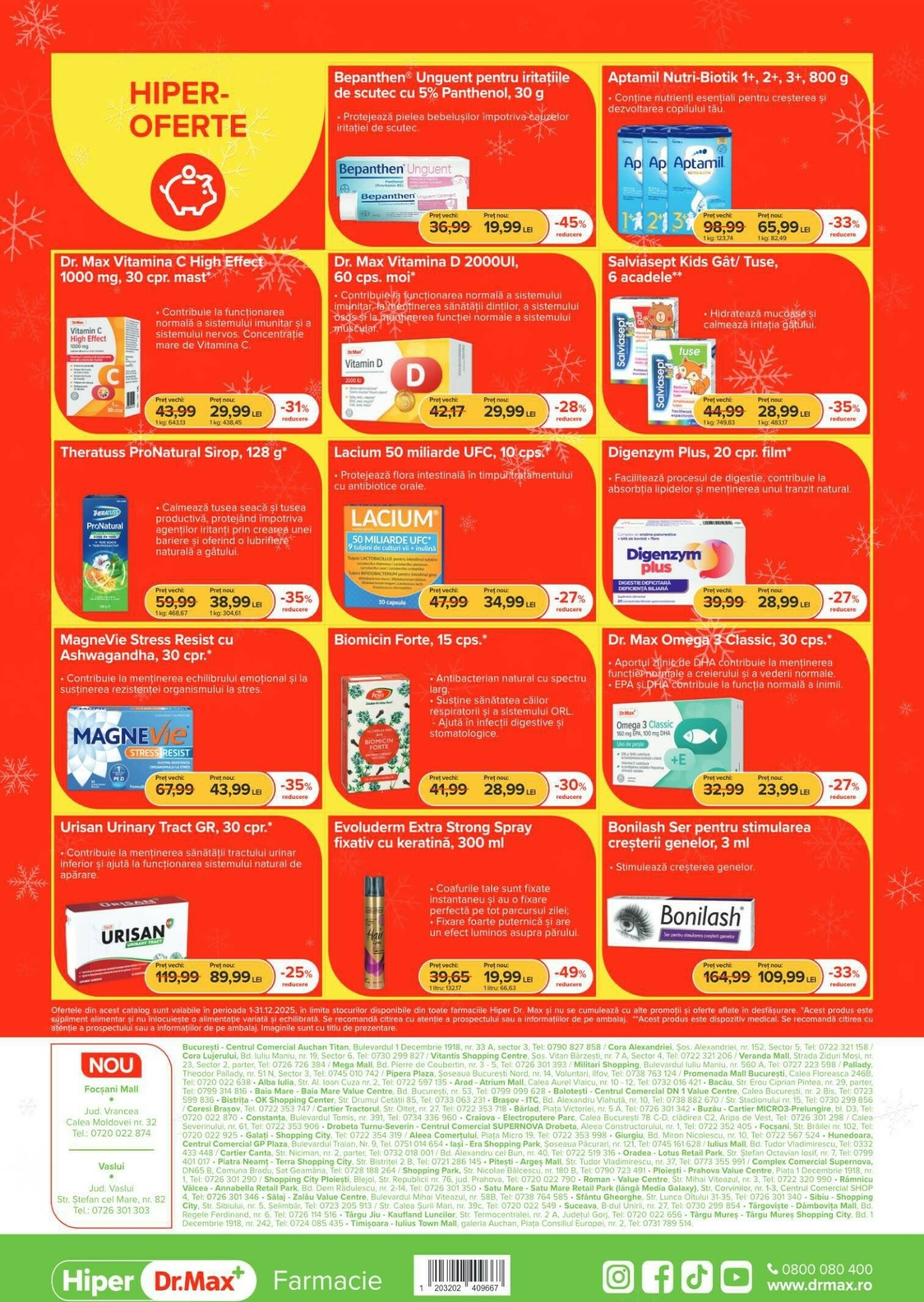 dr-max - Catalog Dr. Max - Hiper Farmacie online – oferte valabile din 01.12. - page: 8