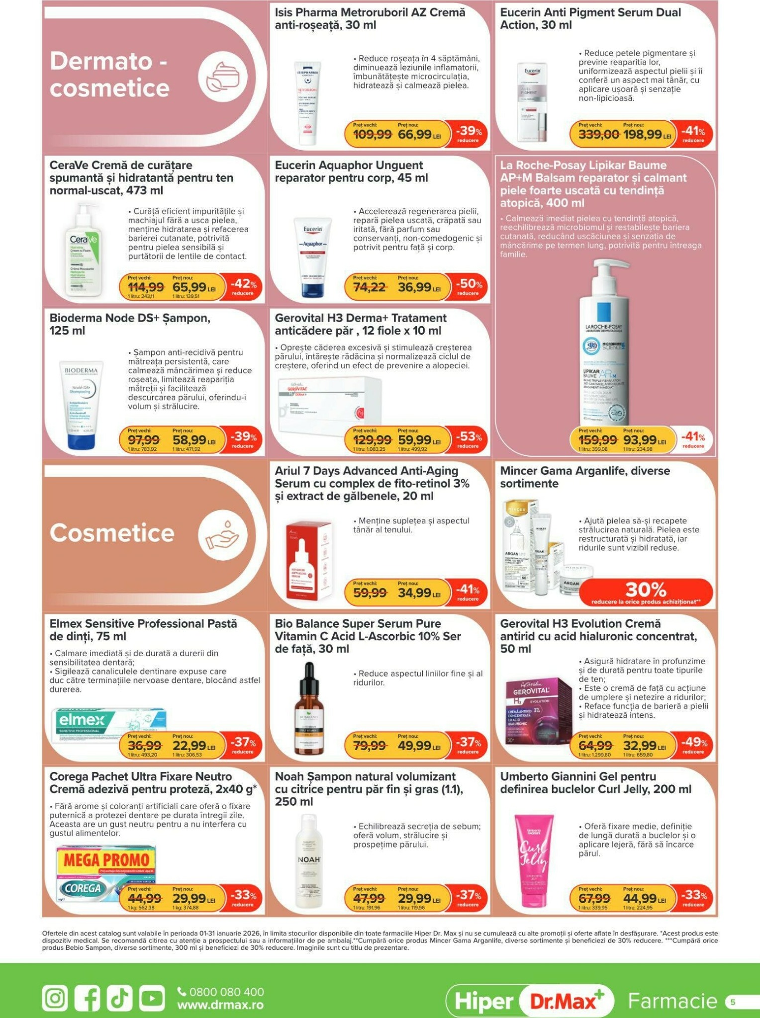 dr-max - Catalog Dr. Max - Hiper Farmacie online – oferte valabile din 01.01. - page: 5