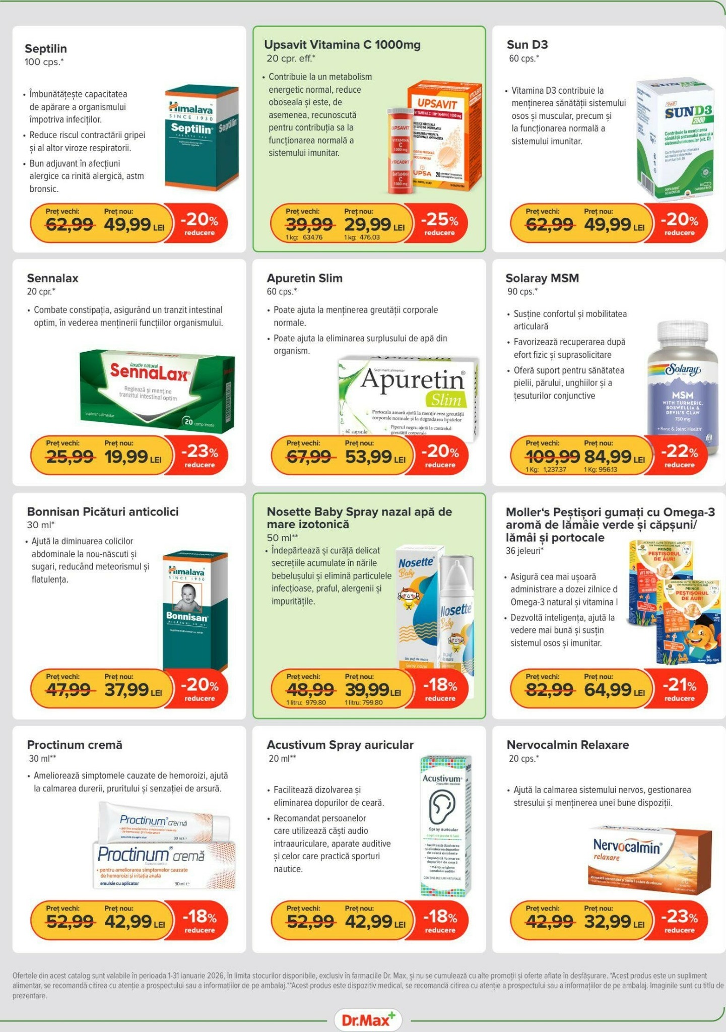 dr-max - Catalog Dr. Max - Farmacie online – oferte valabile din 01.01. - page: 5
