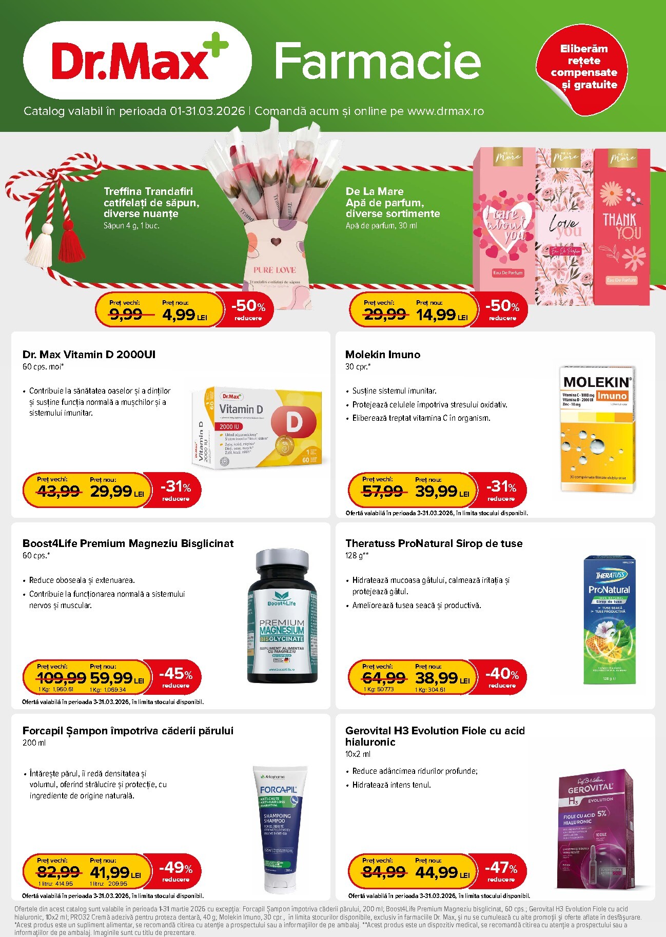 dr-max - Catalog Dr. Max - Farmacie online – oferte valabile din 01.03.2026 - page: 1