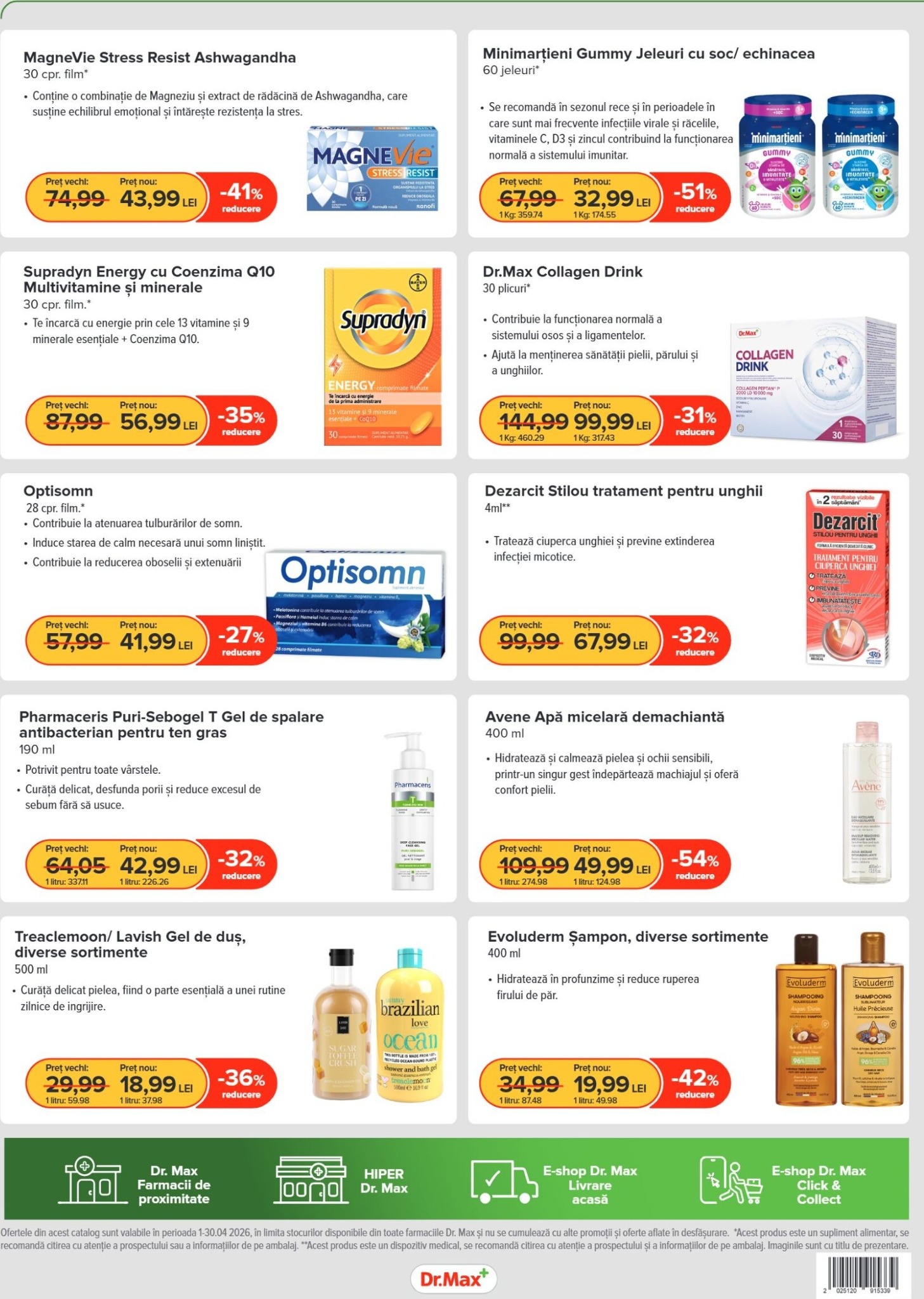 dr-max - Catalog Dr. Max - Farmacie online – oferte valabile din 01.04.2026 - page: 8