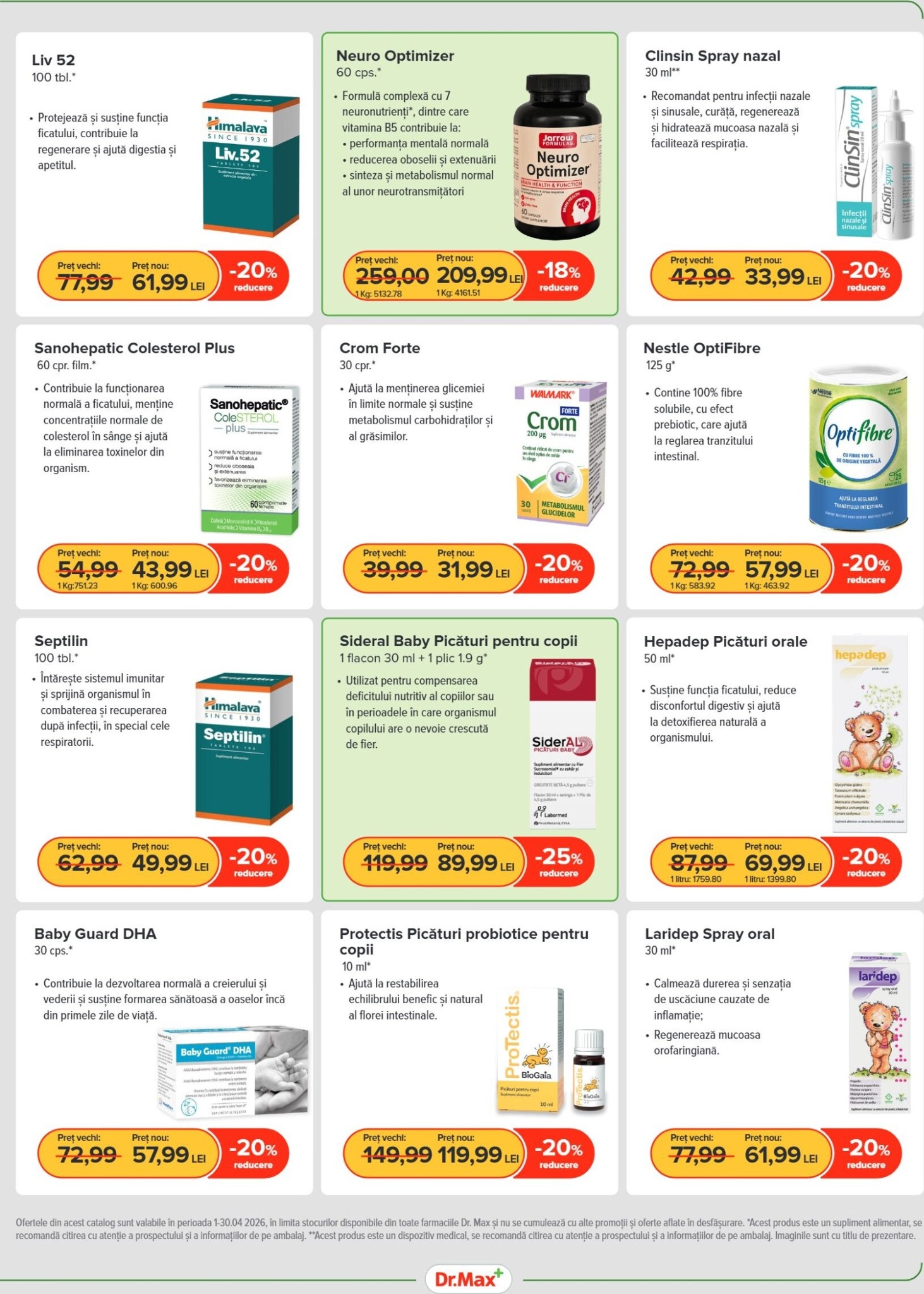 dr-max - Catalog Dr. Max - Farmacie online – oferte valabile din 01.04.2026 - page: 5