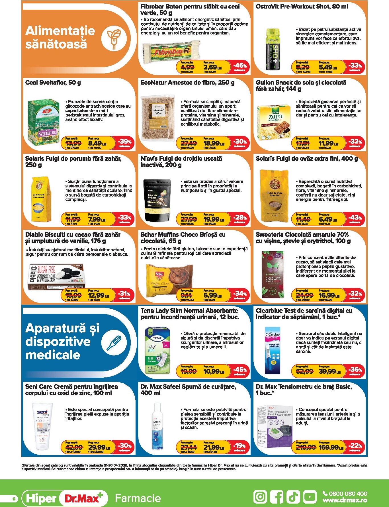 dr-max - Catalog Dr. Max - Hiper Farmacie online – oferte valabile din 01.04.2026 - page: 6