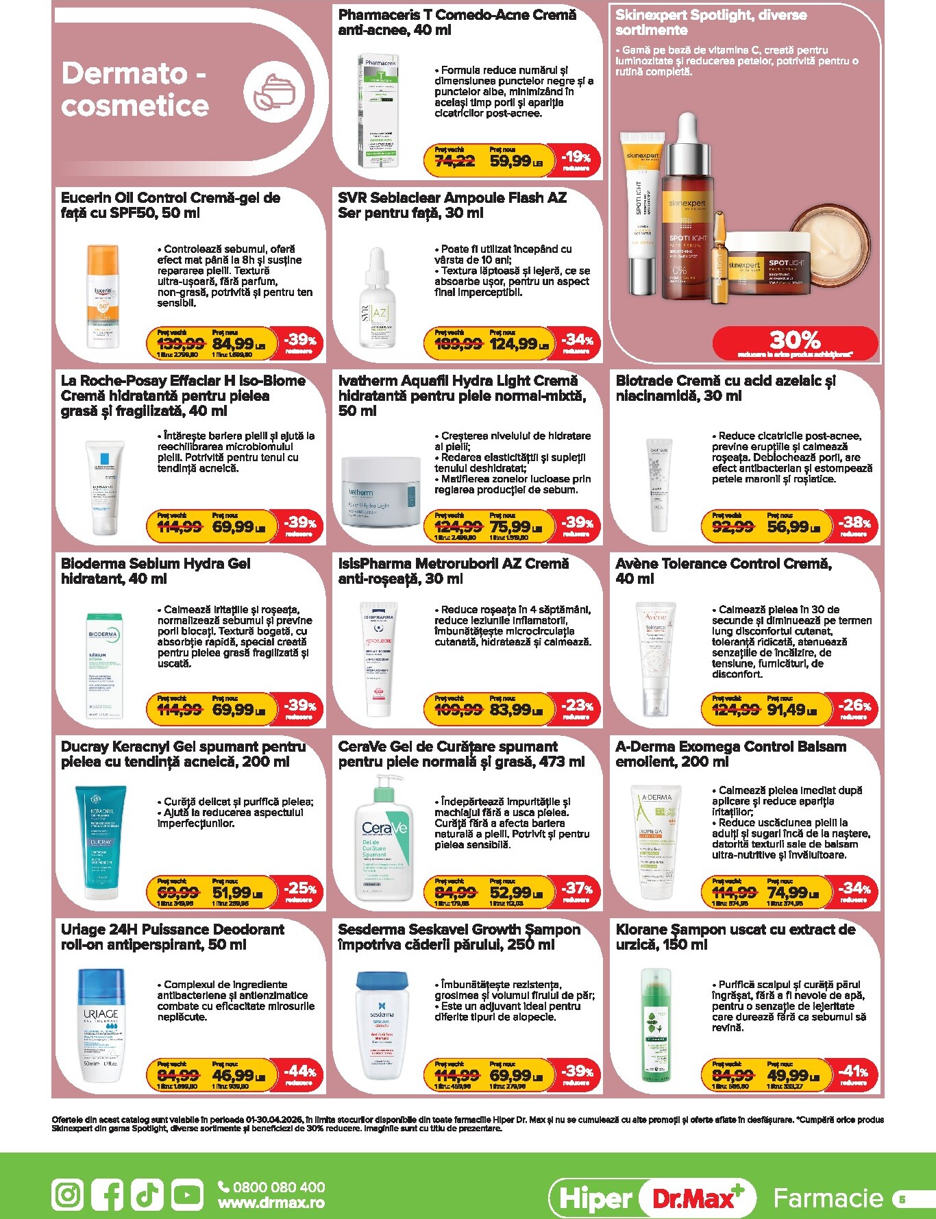 dr-max - Catalog Dr. Max - Hiper Farmacie online – oferte valabile din 01.04.2026 - page: 5