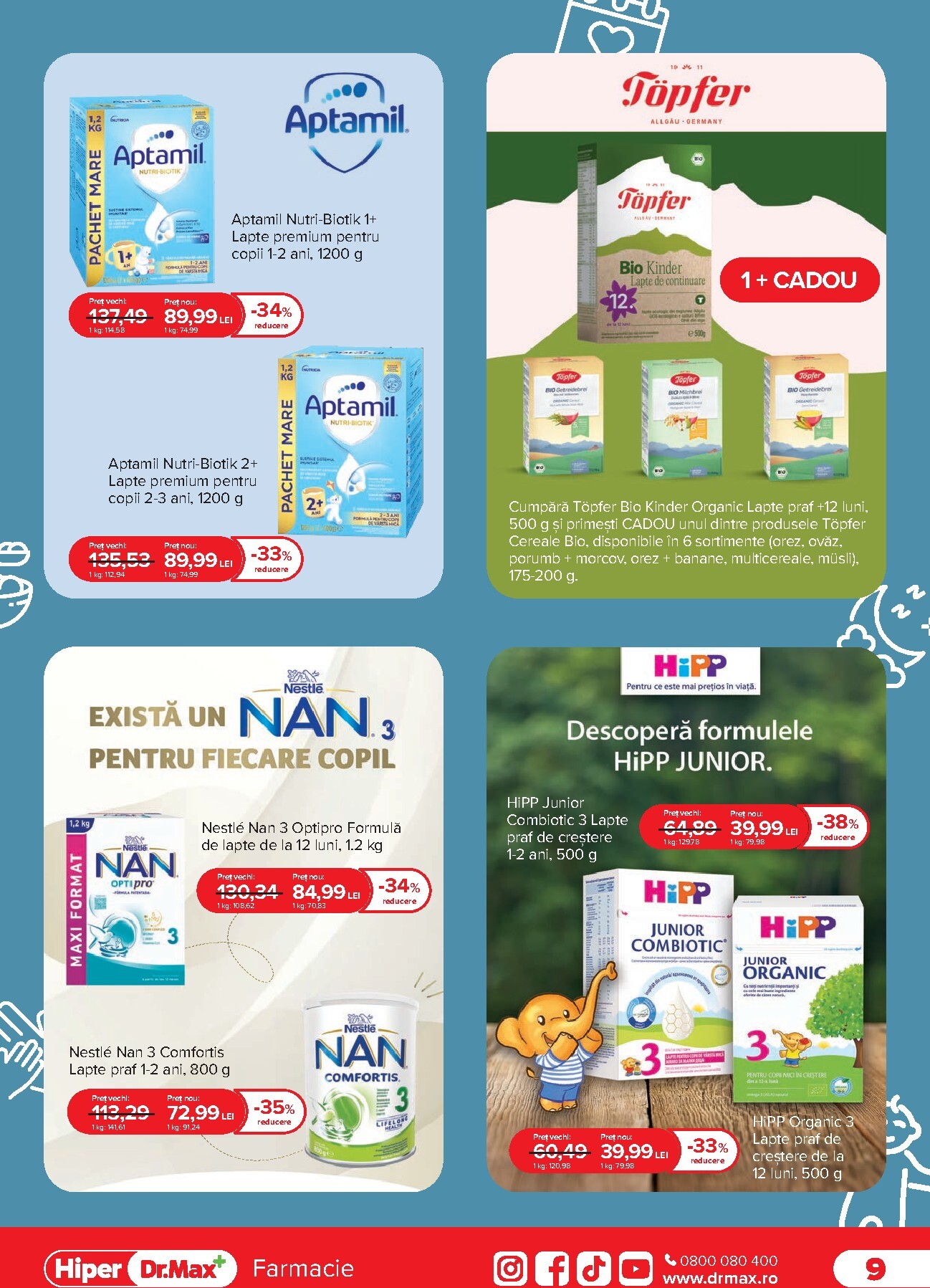 dr-max - Catalog Dr. Max - Mother & Baby Disneyland online – oferte valabile din 01.04.2026 - page: 9