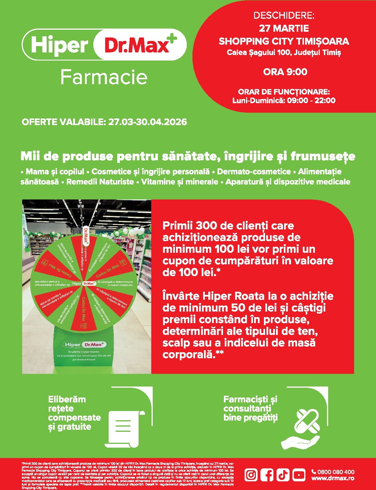 dr-max - Catalog Dr. Max - Hiper Farmacie online – oferte valabile din 27.03.2026