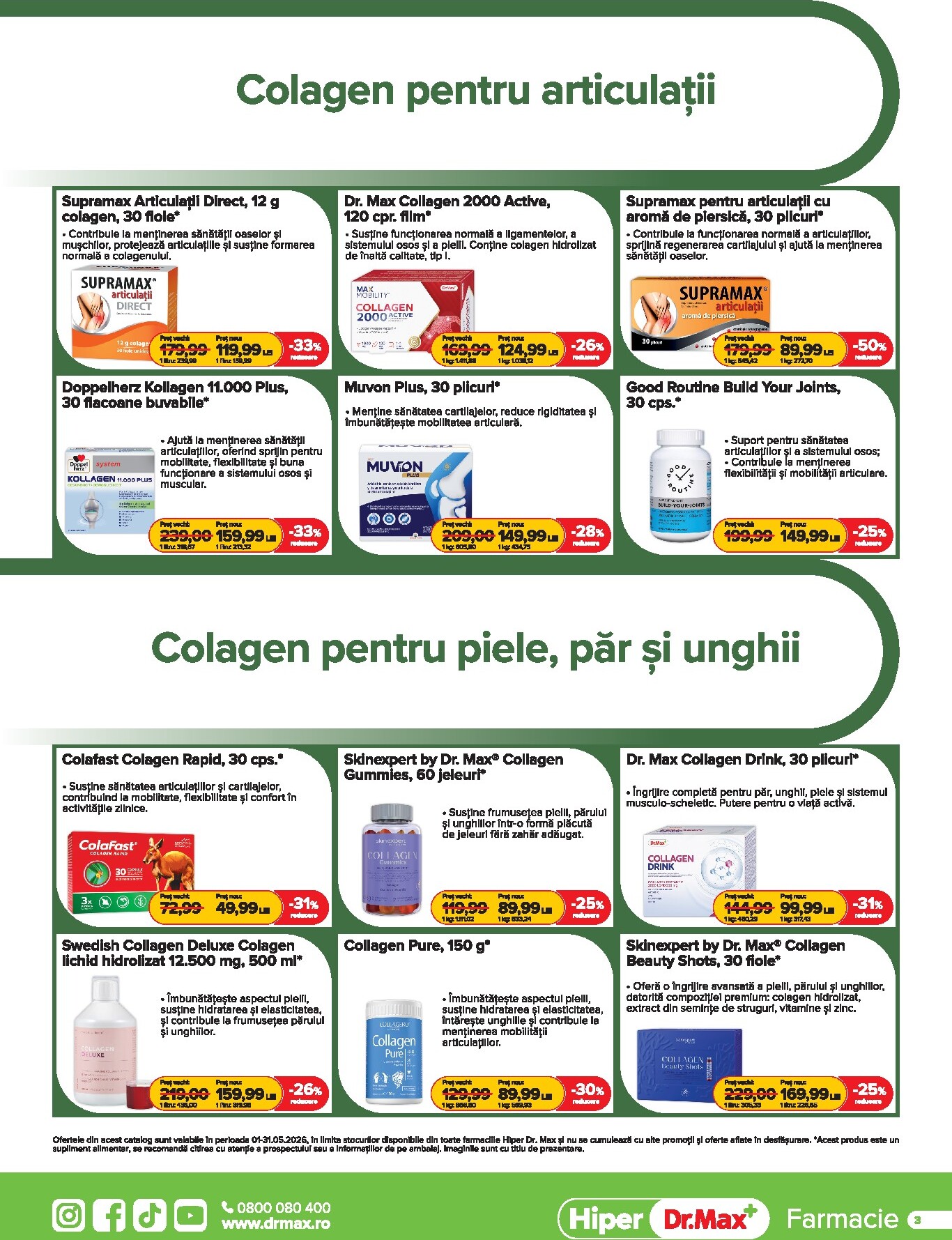 dr-max - Brosura Dr. Max - Hiper Farmacie valabilă de la vineri 01.05.2026 până la duminică 31.05.2026 - page: 3