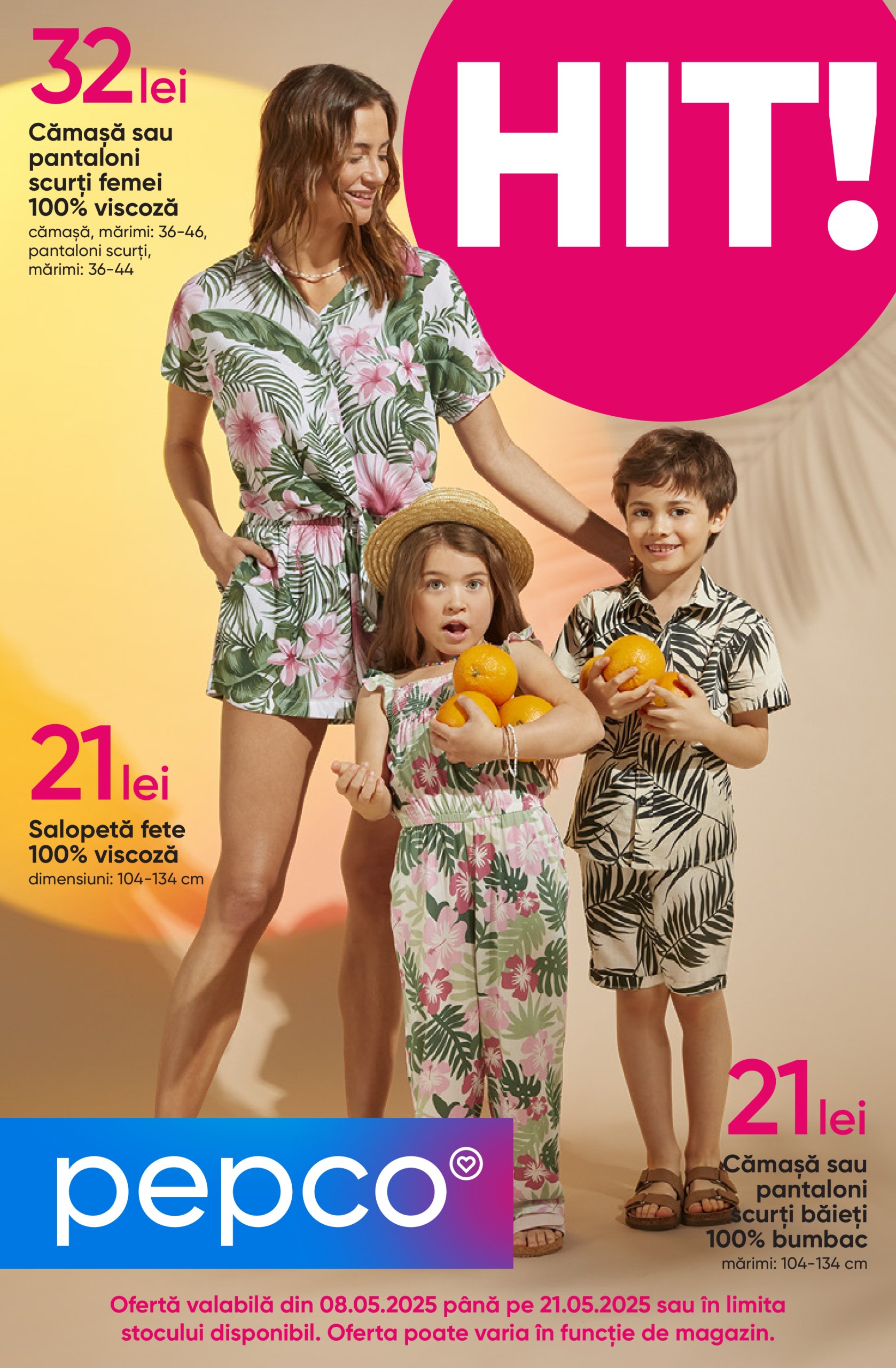pepco - Catalog Pepco - Modele tropicale valabil din 08.05. - 21.05.