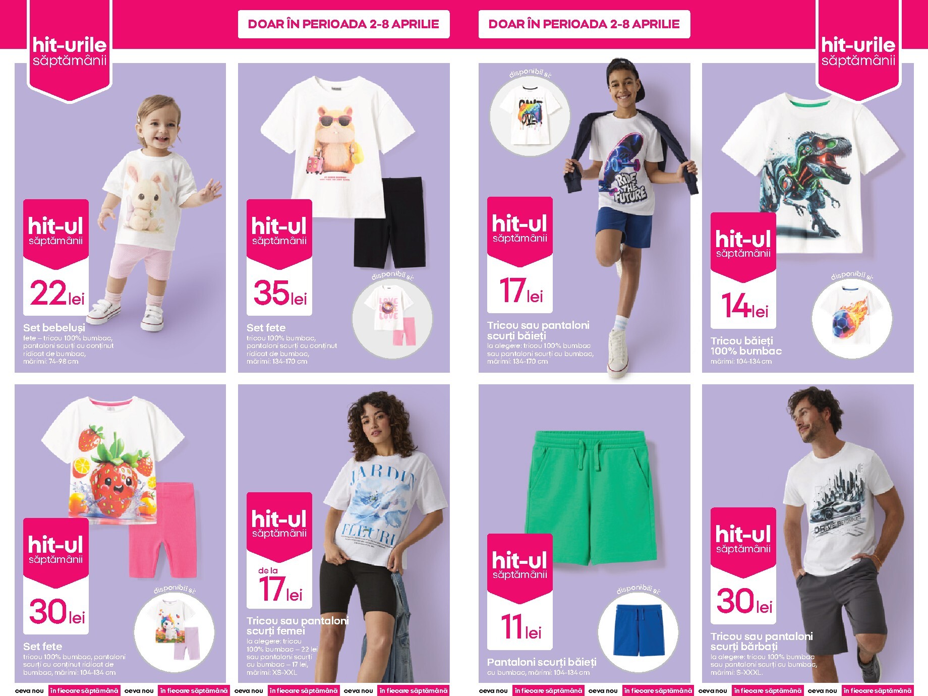 pepco - Catalog Pepco - Tricouri și pantaloni scurți online – oferte valabile din 02.04.2026 - page: 2