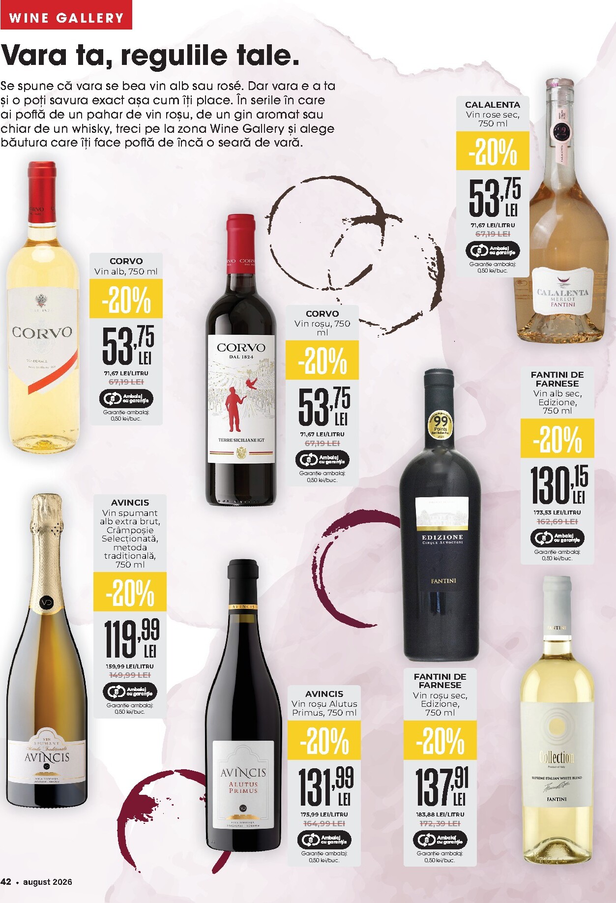 mega-image - MEGA IMAGE - MI Catalog pliante pentru săptămâna viitoare de la sâmbătă 01.08.2026 până la duminică 30.08.2026 - page: 42