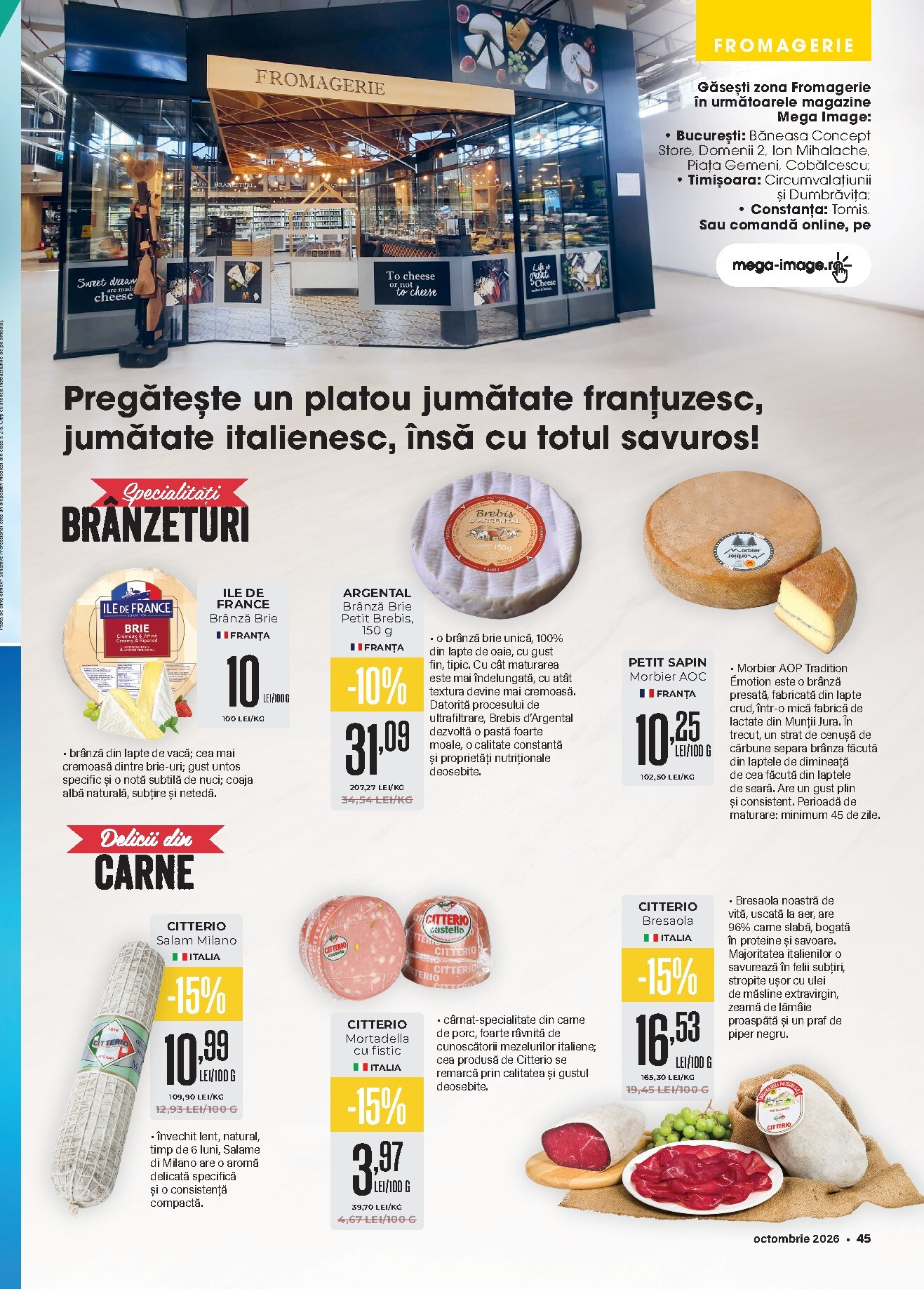 mega-image - Brosura MEGA IMAGE - Catalog octombrie valabilă de la joi 01.10.2026 până la sâmbătă 31.10.2026 - page: 45