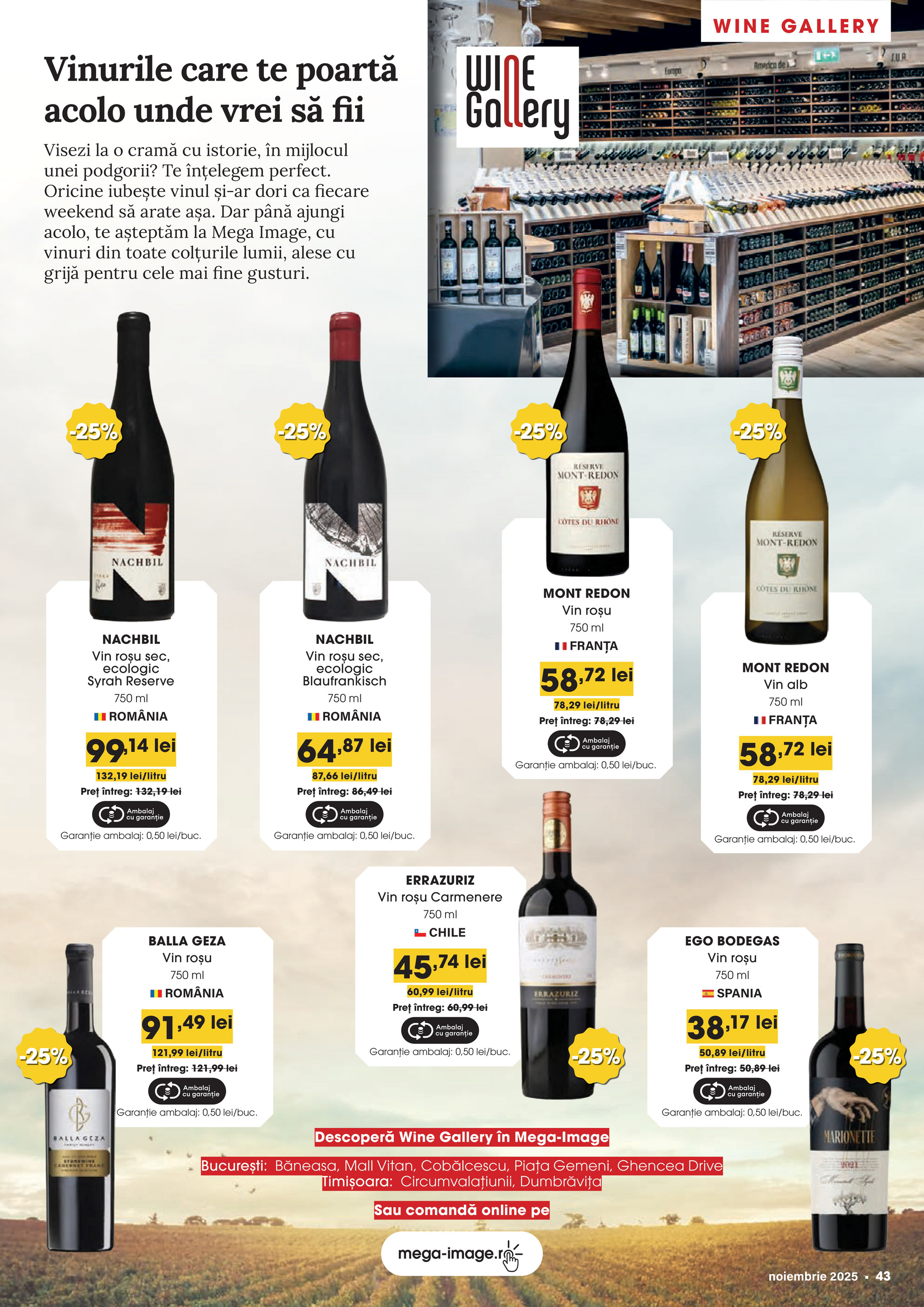 mega-image - Catalog Mega Image - Magazin online – oferte valabile din 01.11. - page: 43