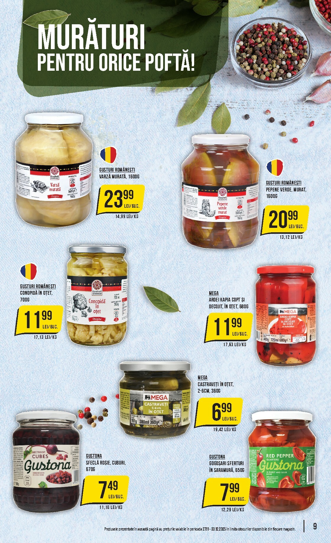 mega-image - Catalog Mega Image online – oferte valabile din 27.11. - page: 9