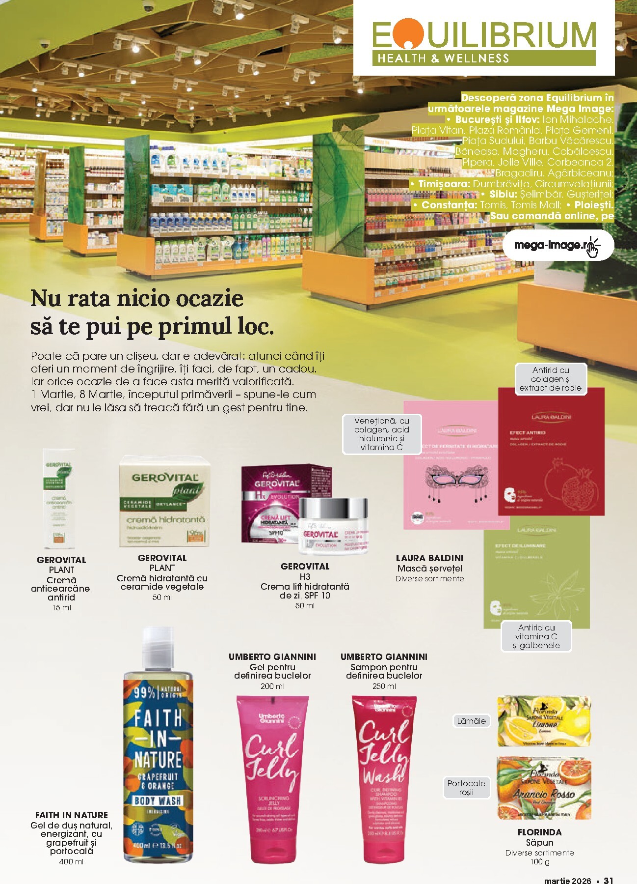 mega-image - Catalog Mega Image - Magazin Martie online – oferte valabile din 01.03.2026 - page: 31