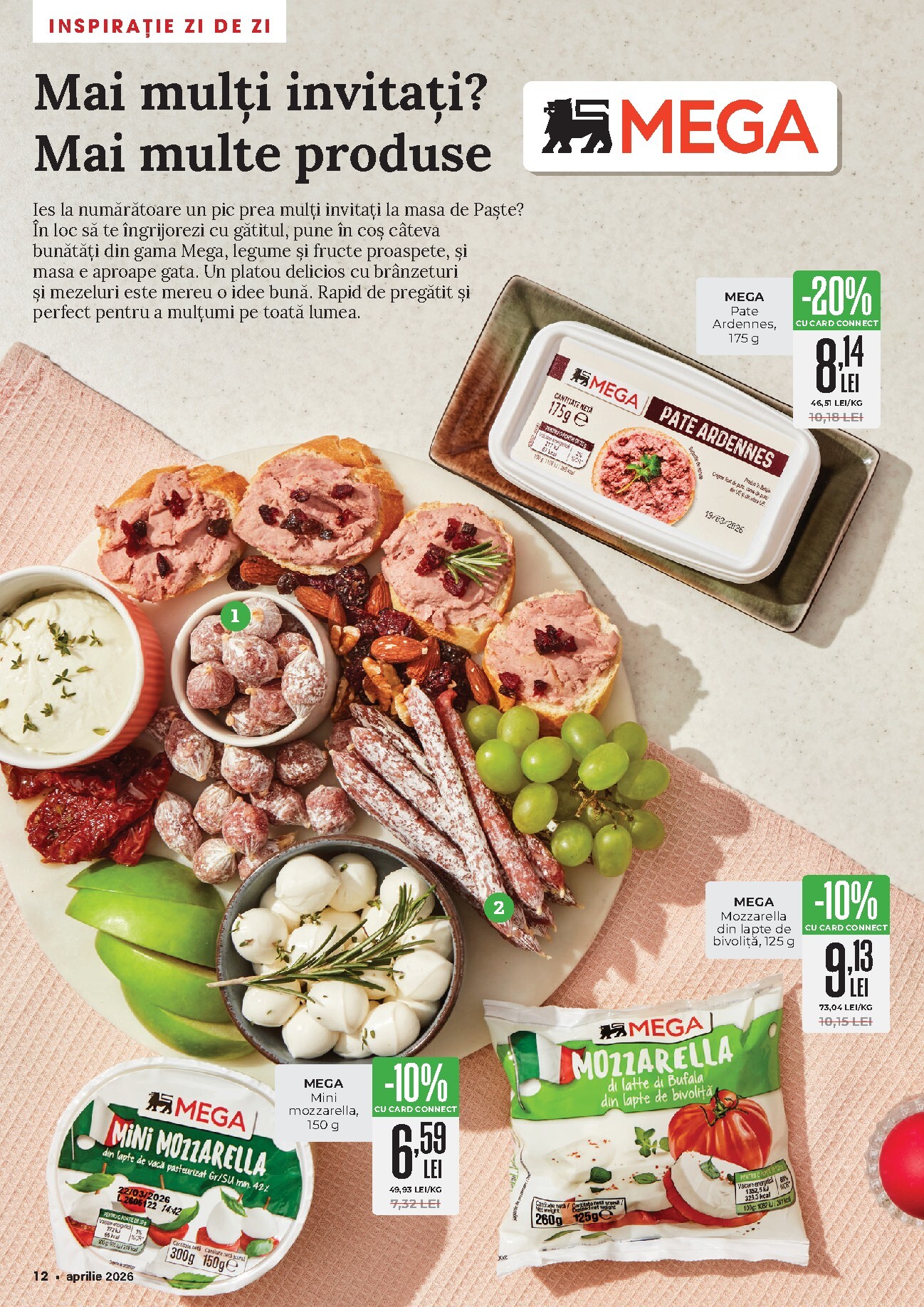 mega-image - Brosura Mega Image - Aprilie valabilă de la miercuri 01.04.2026 până la joi 30.04.2026 - page: 12