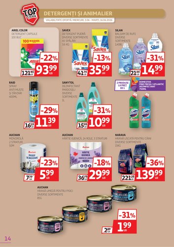 auchan - Brosura Auchan valabilă de la miercuri 03.06.2026 până la marți 16.06.2026 - page: 14