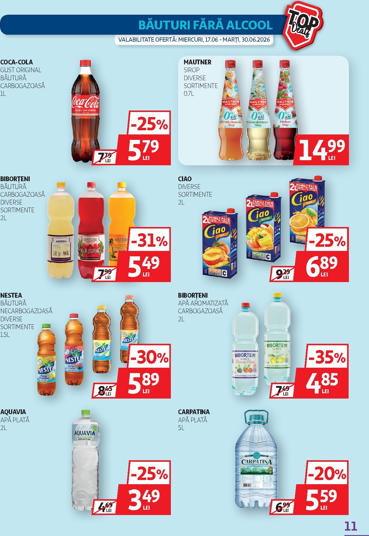 auchan - Brosura Auchan valabilă de la miercuri 17.06.2026 până la marți 30.06.2026 - page: 11