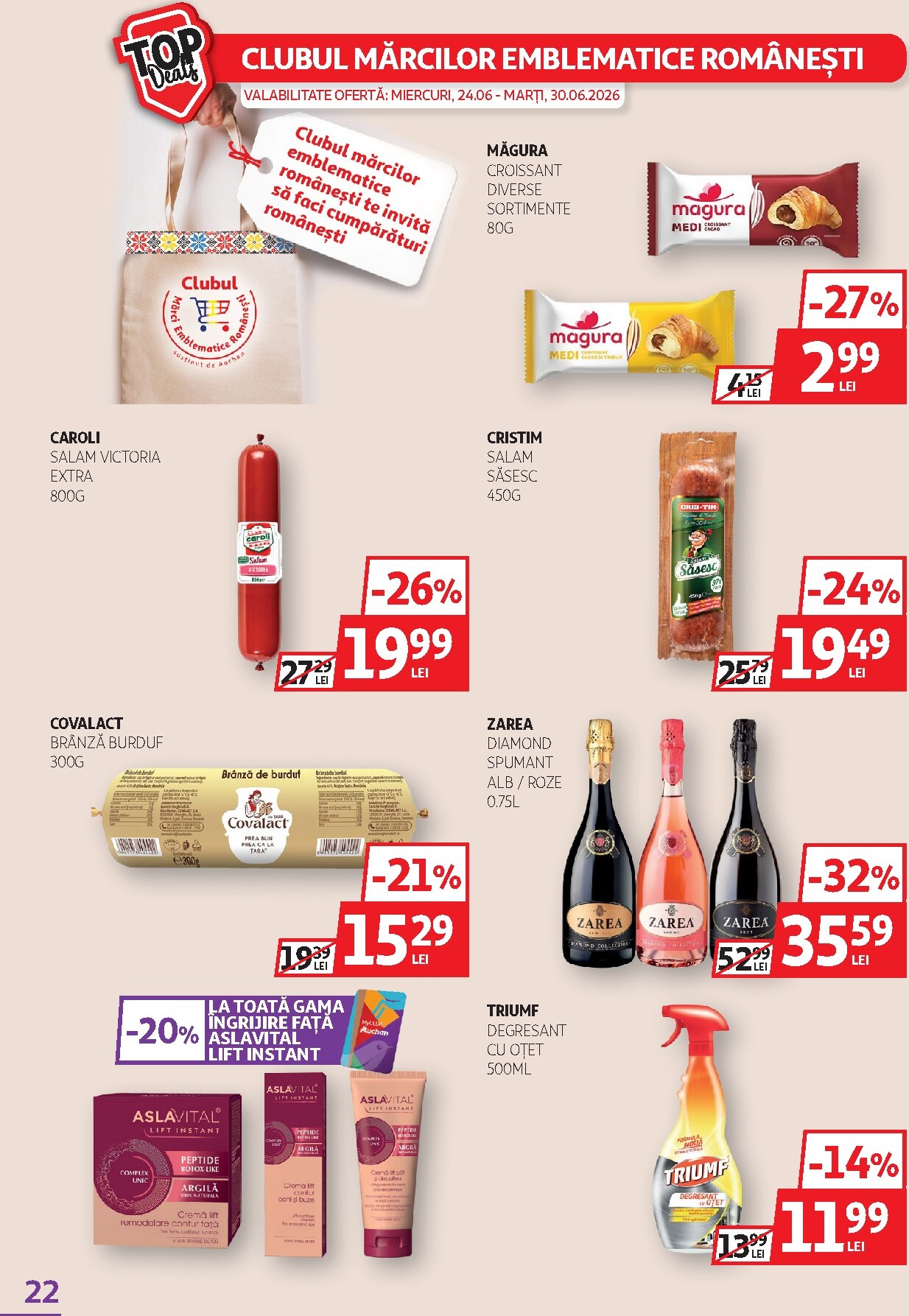 auchan - Brosura Auchan valabilă de la miercuri 17.06.2026 până la marți 30.06.2026 - page: 22