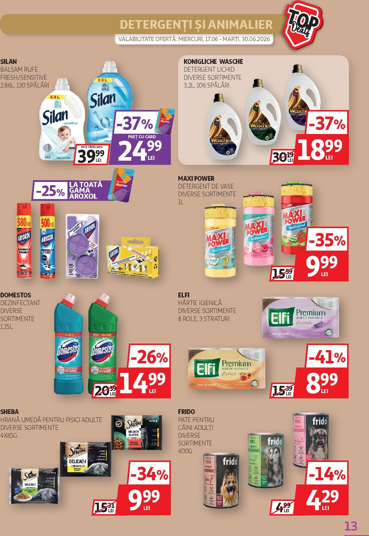 auchan - Brosura Auchan valabilă de la miercuri 17.06.2026 până la marți 30.06.2026 - page: 13