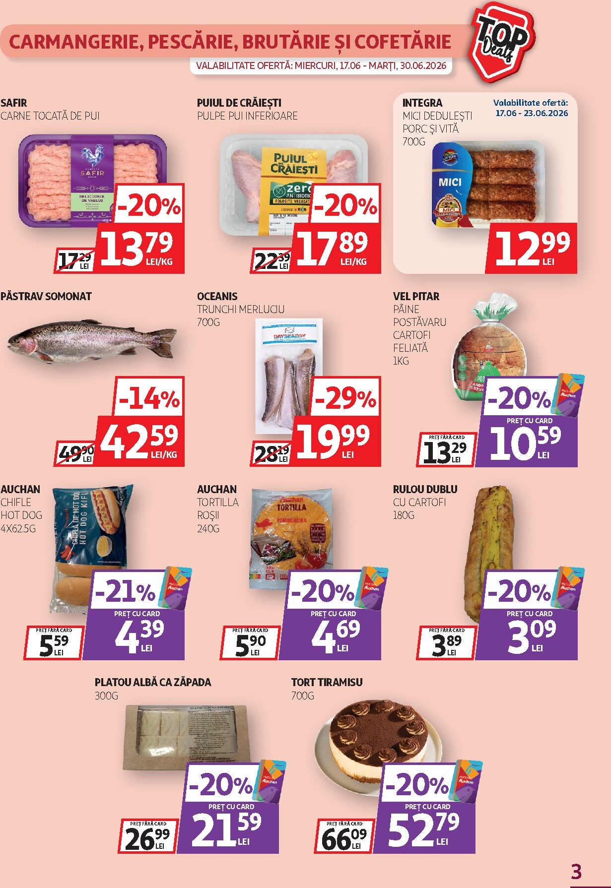 auchan - Brosura Auchan valabilă de la miercuri 17.06.2026 până la marți 30.06.2026 - page: 3