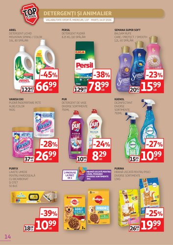 auchan - Brosura Auchan valabilă de la miercuri 01.07.2026 până la marți 14.07.2026 - page: 14