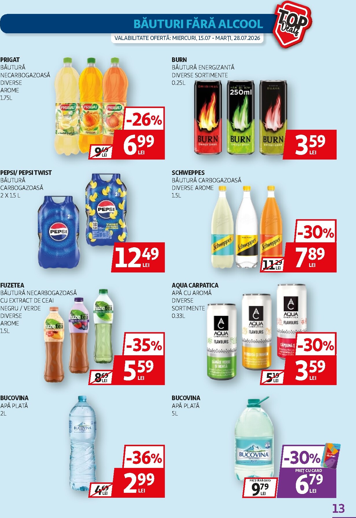 auchan - Brosura Auchan valabilă de la miercuri 15.07.2026 până la marți 28.07.2026 - page: 13