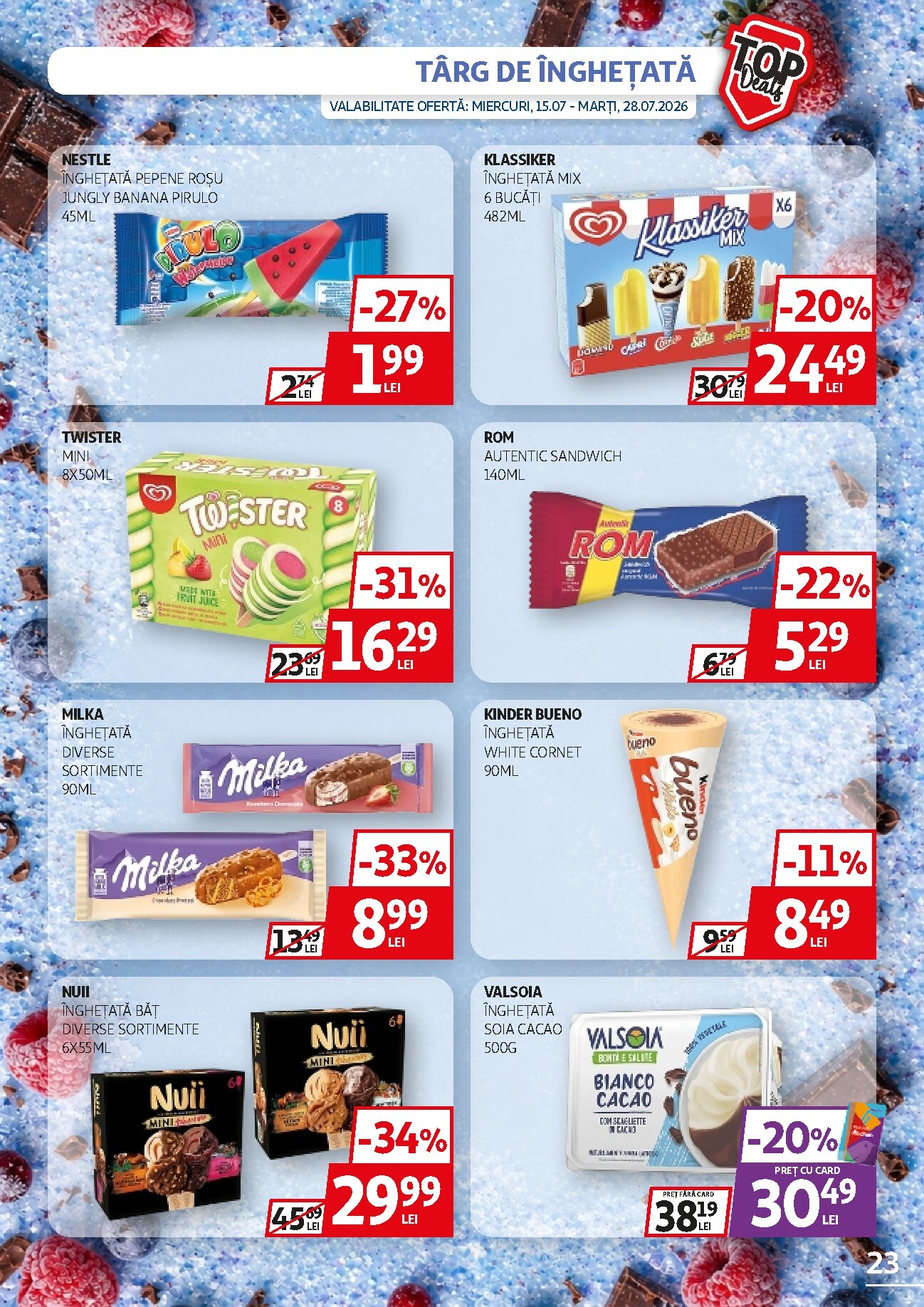 auchan - Brosura Auchan valabilă de la miercuri 15.07.2026 până la marți 28.07.2026 - page: 23