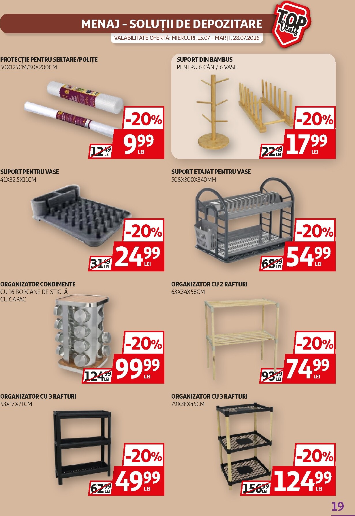 auchan - Brosura Auchan valabilă de la miercuri 15.07.2026 până la marți 28.07.2026 - page: 19