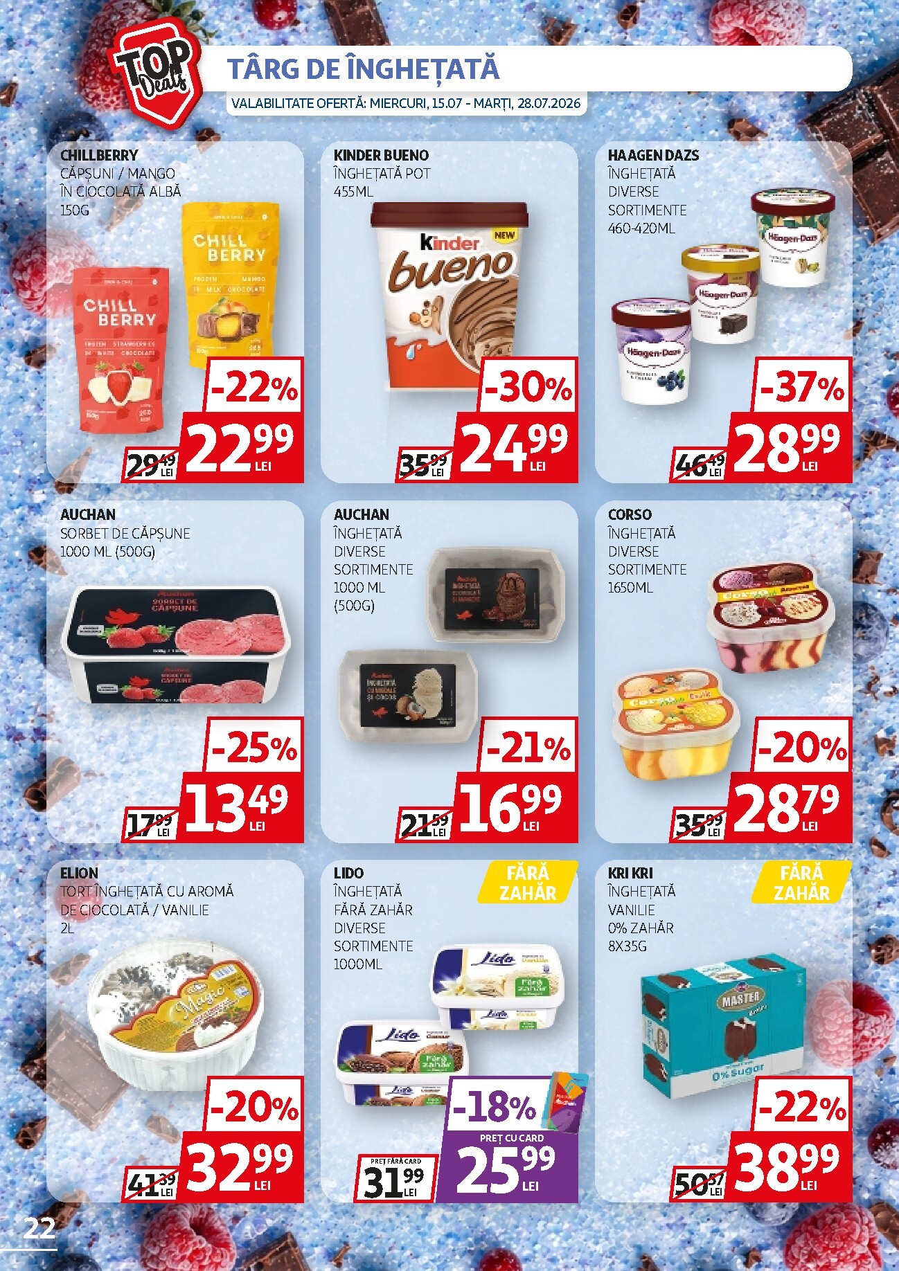 auchan - Brosura Auchan valabilă de la miercuri 15.07.2026 până la marți 28.07.2026 - page: 22
