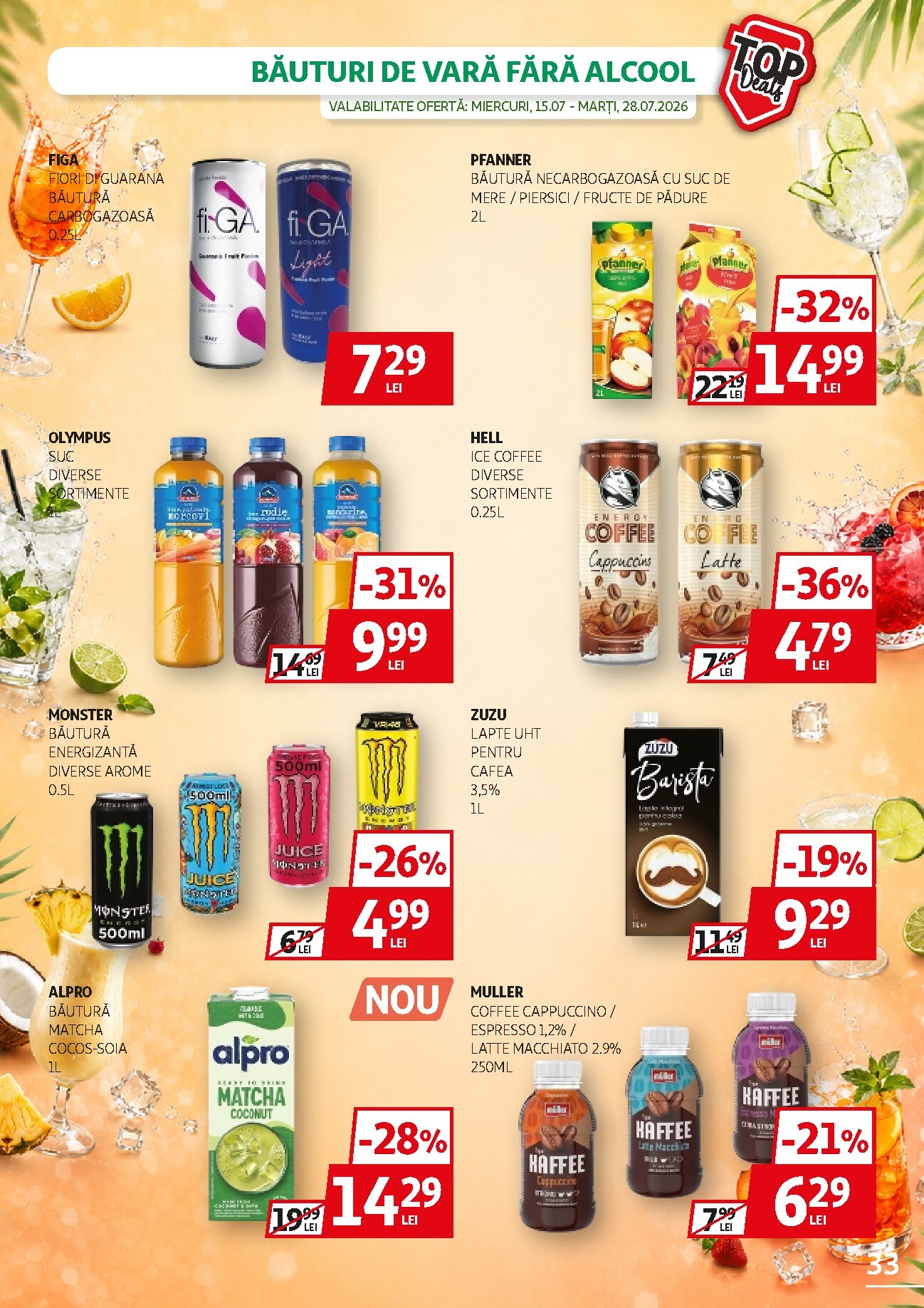 auchan - Brosura Auchan valabilă de la miercuri 15.07.2026 până la marți 28.07.2026 - page: 33
