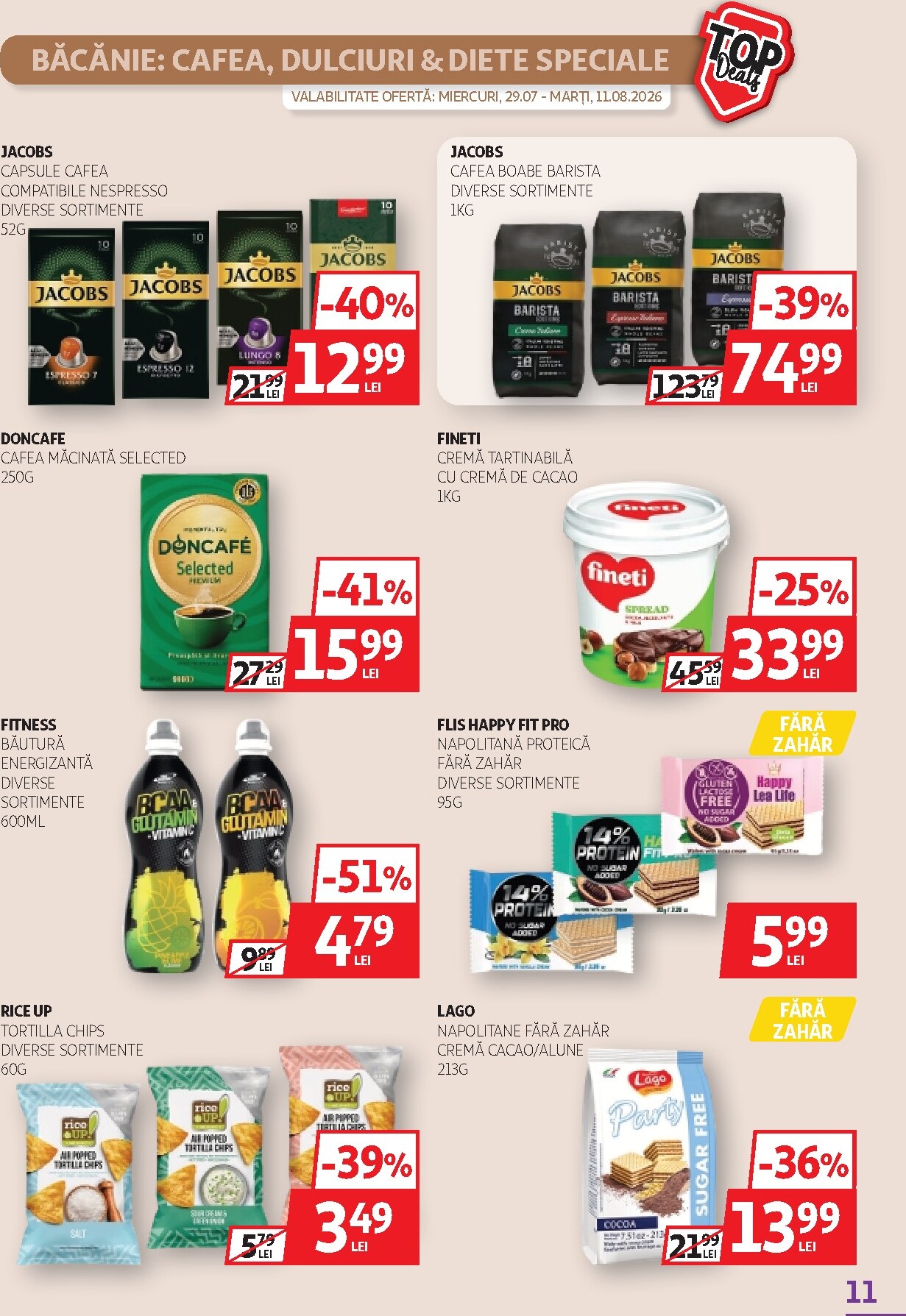 auchan - Pliantele viitoare Auchan valabil de la miercuri 29.07.2026 până la marți 11.08.2026 - page: 11