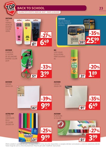 auchan - Catalog Auchan valabil din 30.07. până pe 12.08. - page: 23