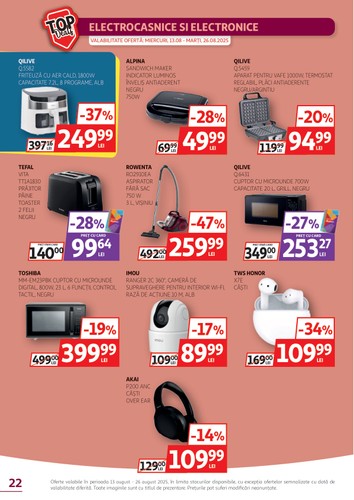 auchan - Catalog Auchan valabil din 13.08. până pe 26.08. - page: 22