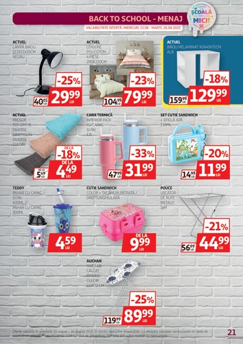 auchan - Catalog Auchan valabil din 13.08. până pe 26.08. - page: 21