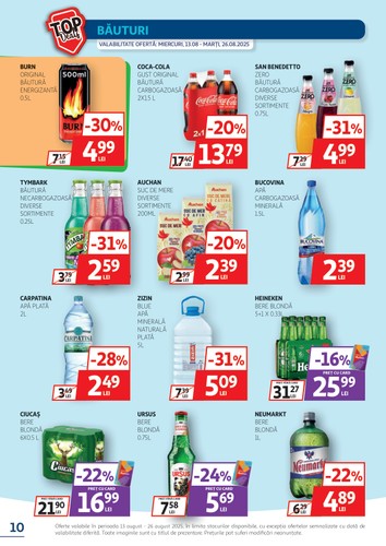 auchan - Catalog Auchan valabil din 13.08. până pe 26.08. - page: 10