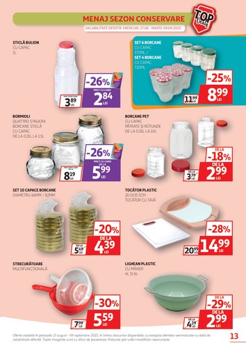auchan - Catalog Auchan online – oferte valabile din 27.08. - page: 13