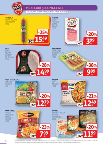 auchan - Catalog Auchan online – oferte valabile din 27.08. - page: 6