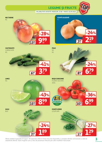 auchan - Catalog Auchan online – oferte valabile din 27.08. - page: 3