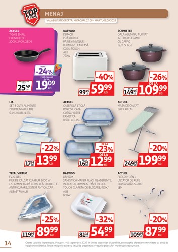 auchan - Catalog Auchan online – oferte valabile din 27.08. - page: 14